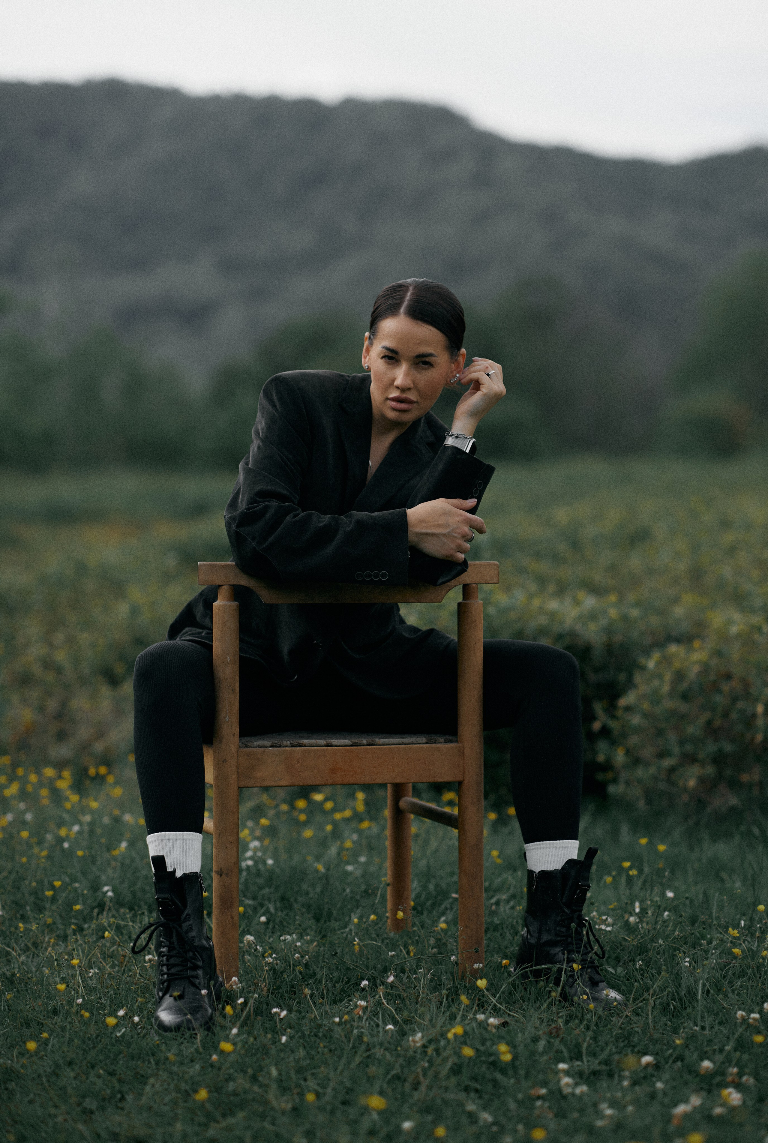 Анастасия. Фотосессия с лошадью. Свадебный и семейный фотограф в Сочи-Красной поляне Ларионова Анна