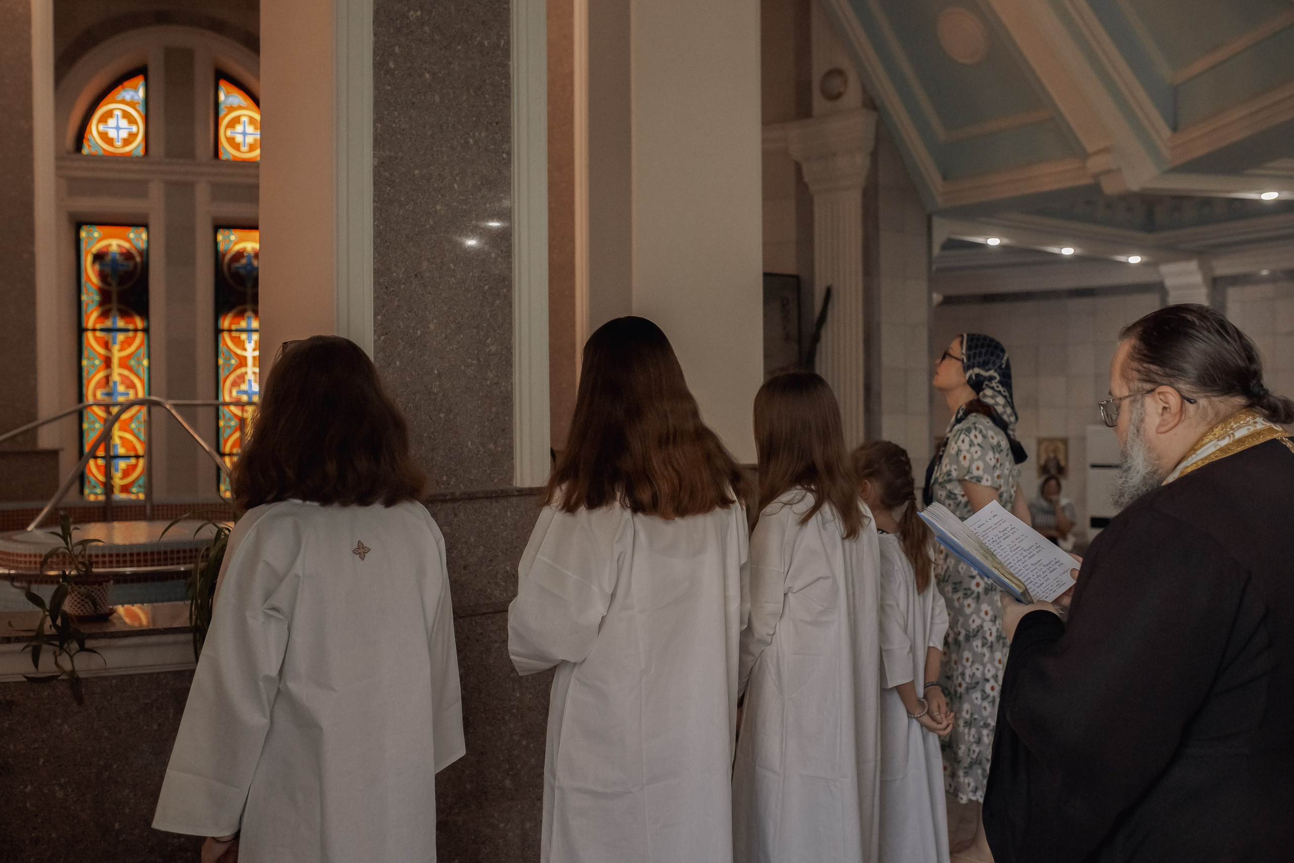 Крещение Алёны. Фотограф на Крещение и Венчание в Ташкенте