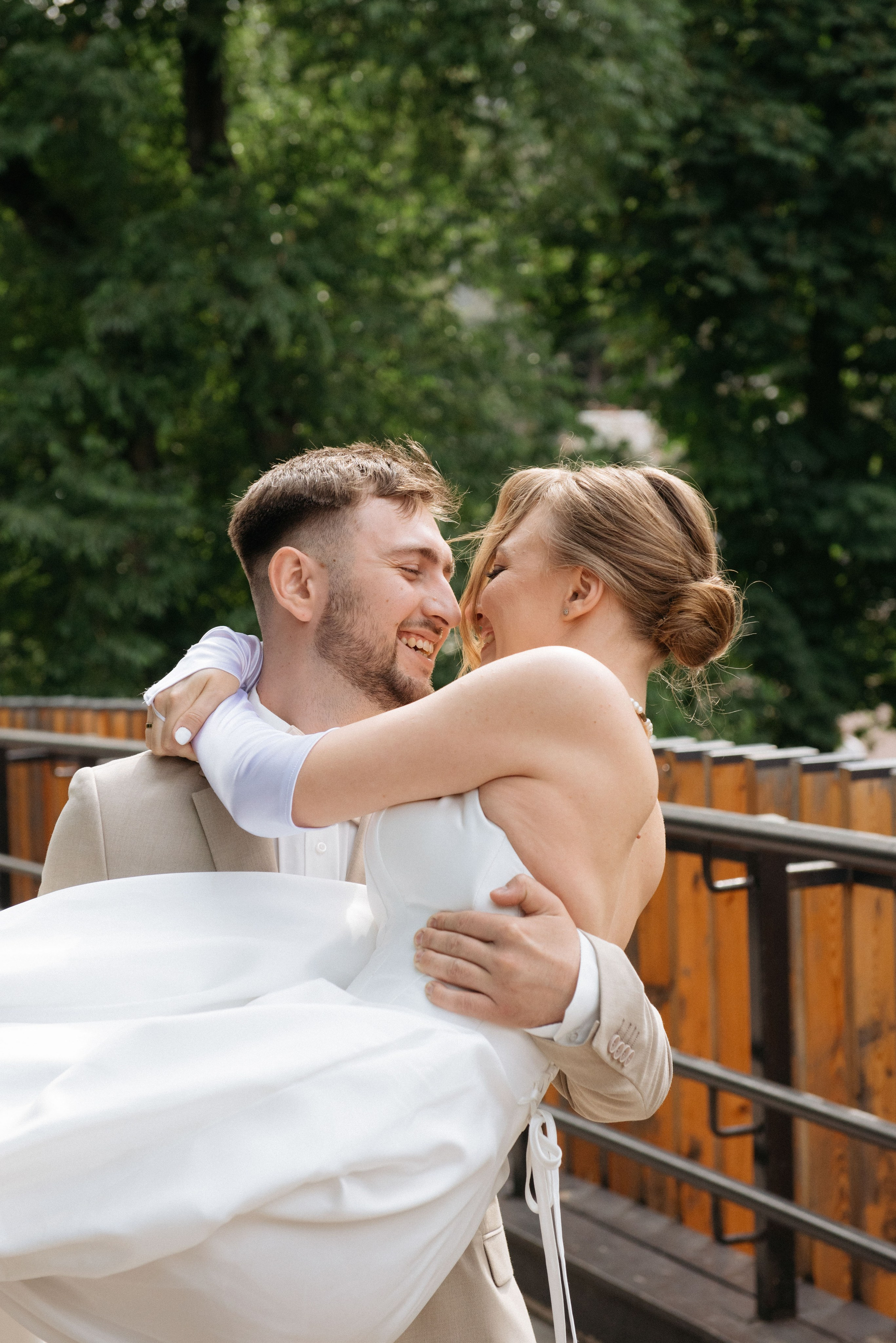 Виталий и Ангелина. Свадебный фотограф — фотограф на свадьбу в Воронеже — Свадебное фото
