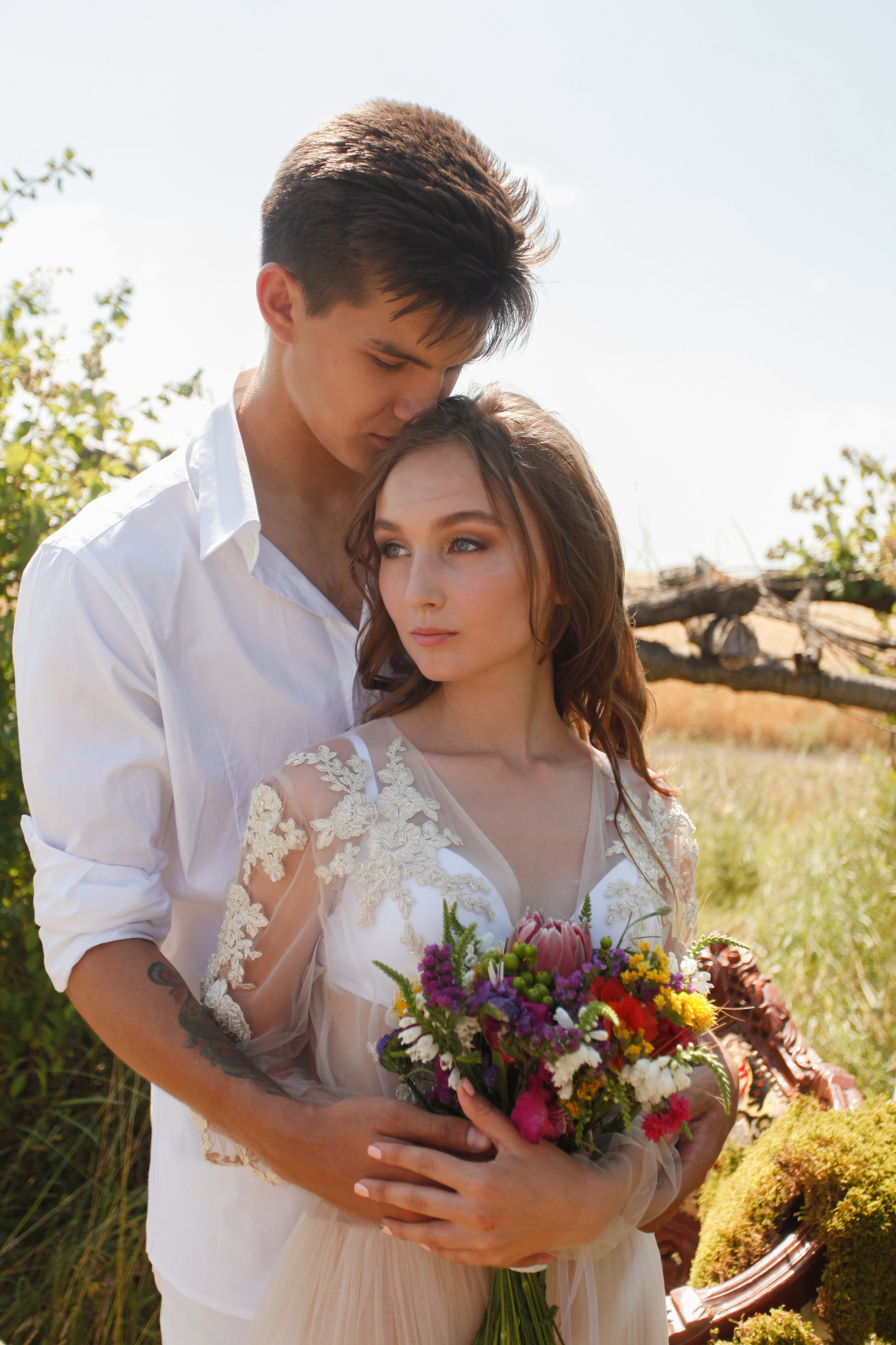 Свадебные съёмки. AI художник и фотограф Ольга Косина