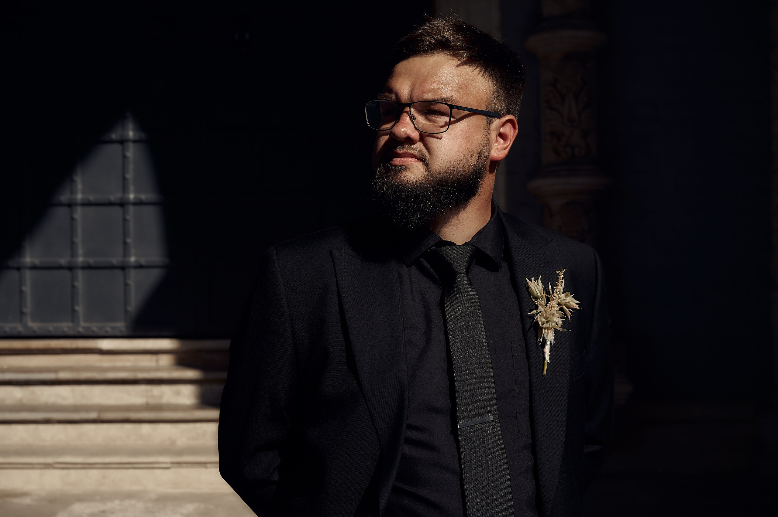 Свадебная фотосессия в Туле в черном. Свадебный фотограф в Туле Никита Беляев