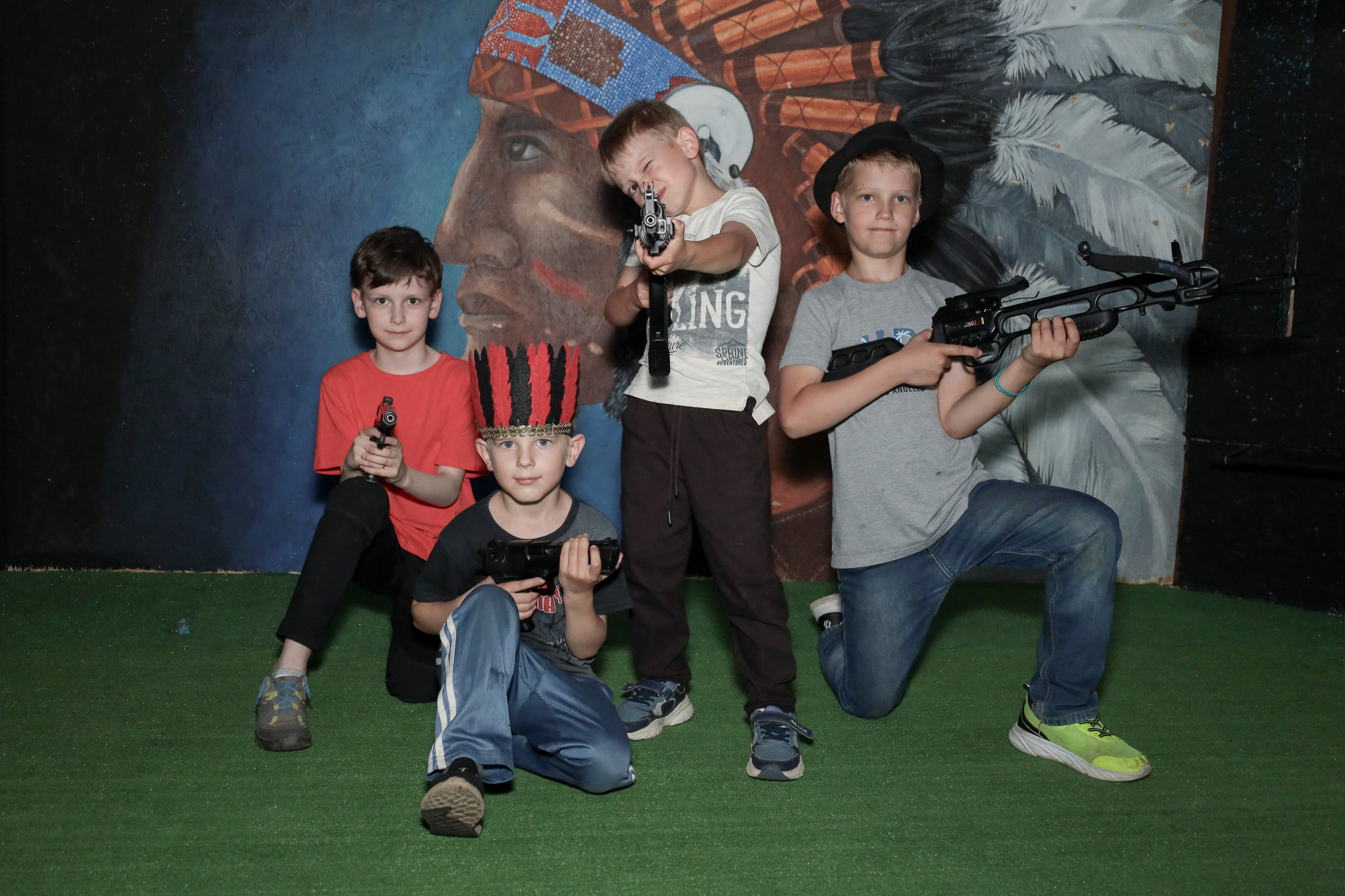 День рождение в стрелковом клубе. Фотограф Надршина Лилия