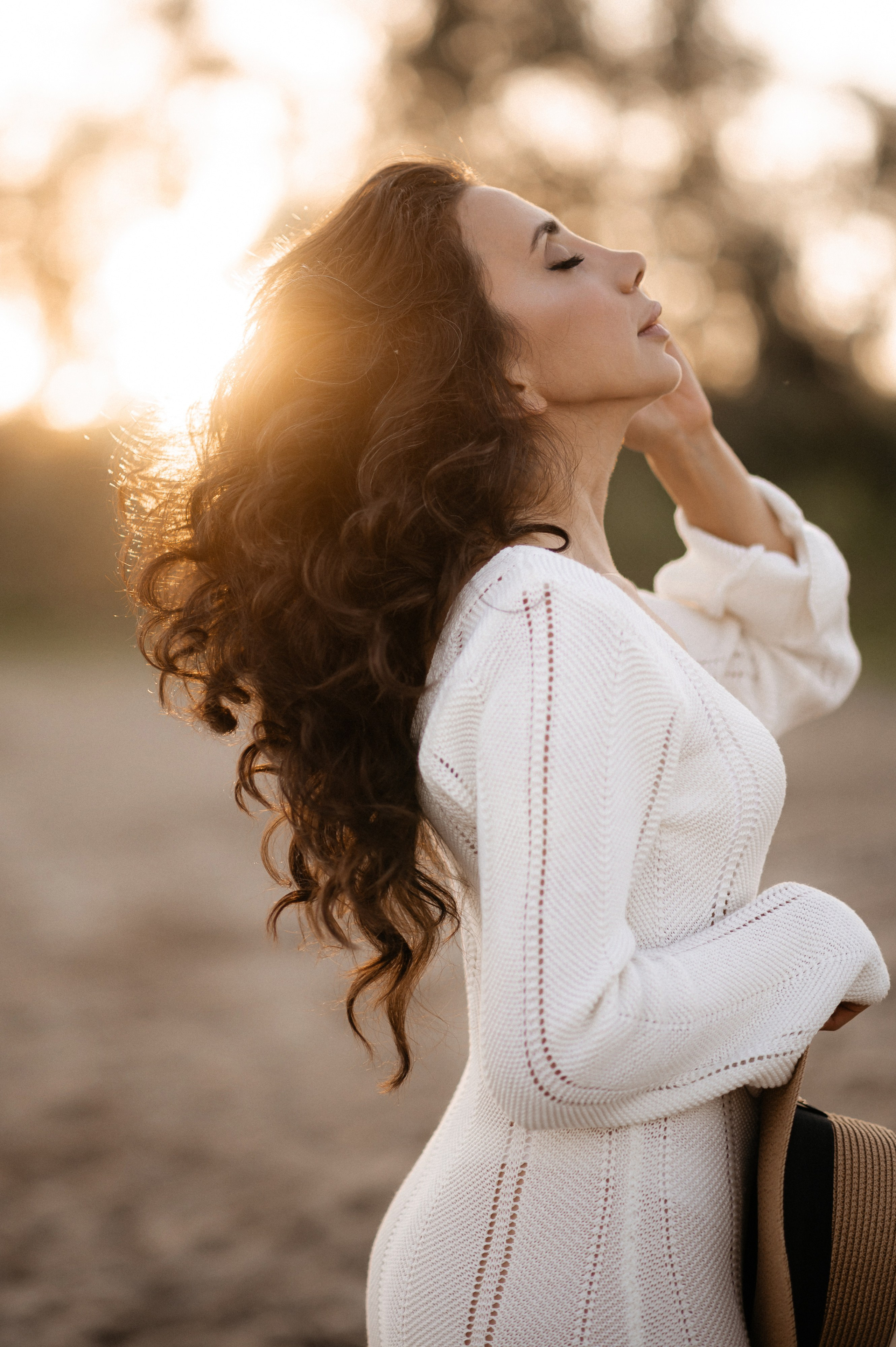 Закат на пляже. Главная