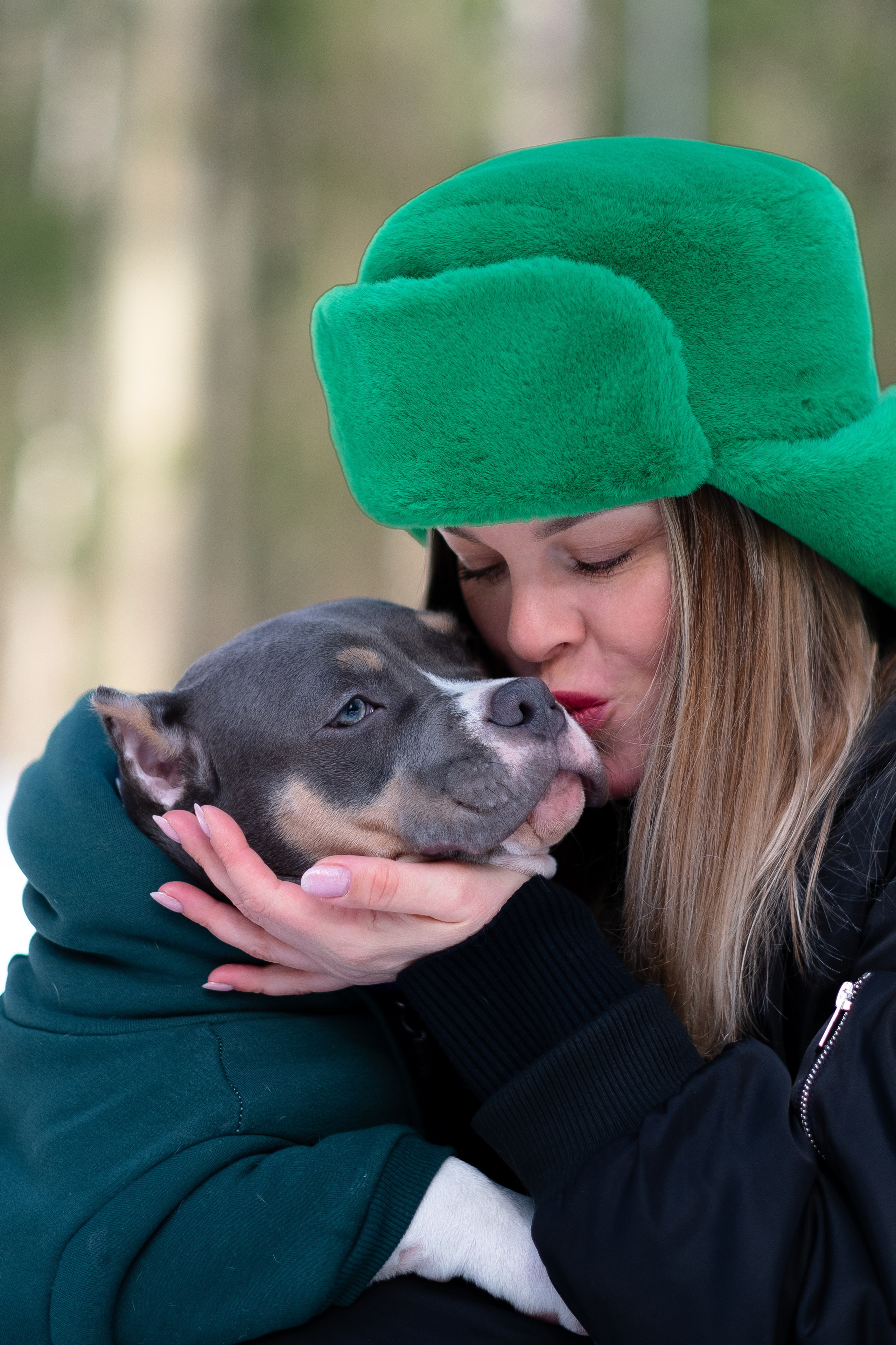 Валерия и Наган. Фотограф и видеограф анималист Аганина Дарья