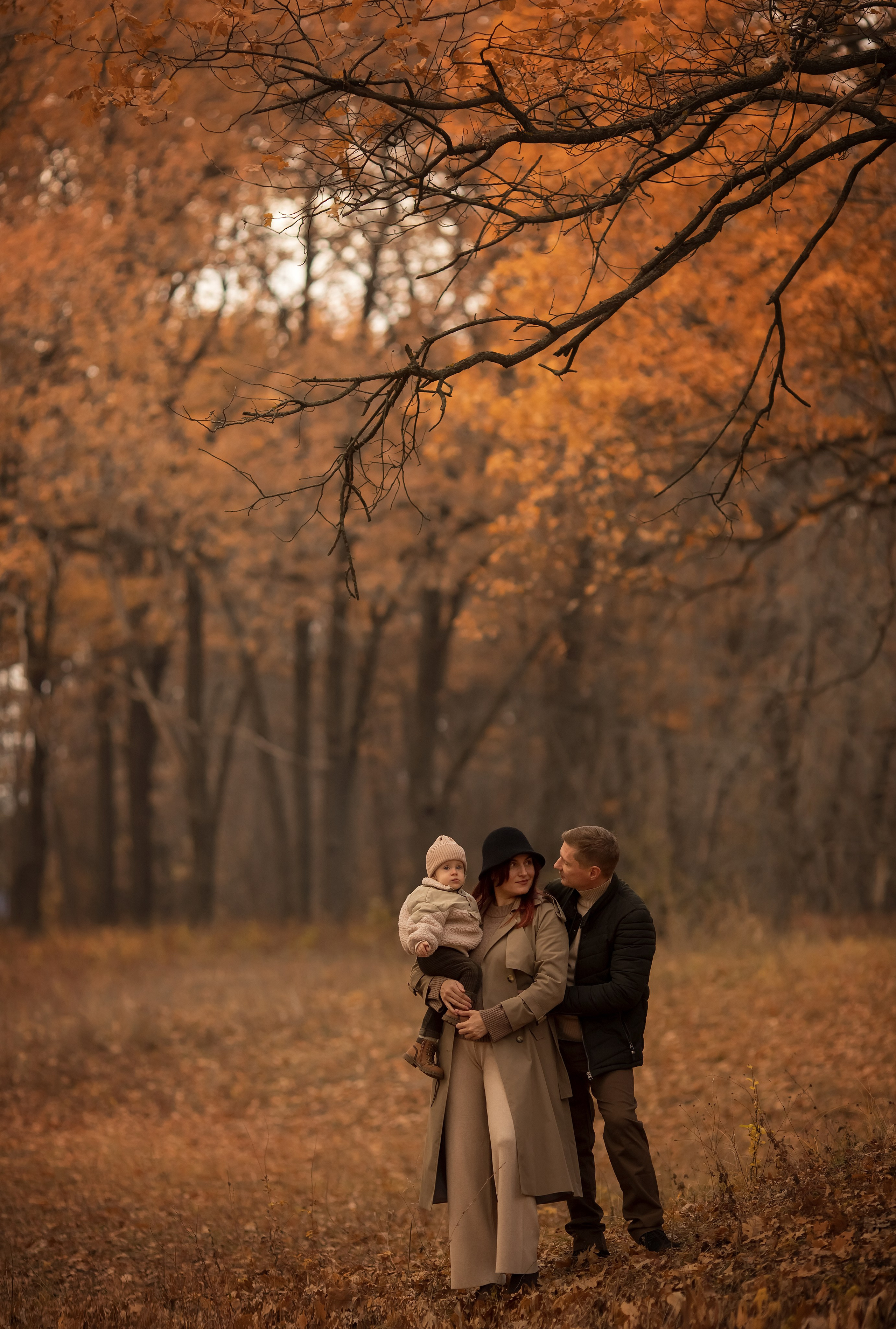 Осень в лесу. Семейный и детский фотограф в Саратове Полина Коткина