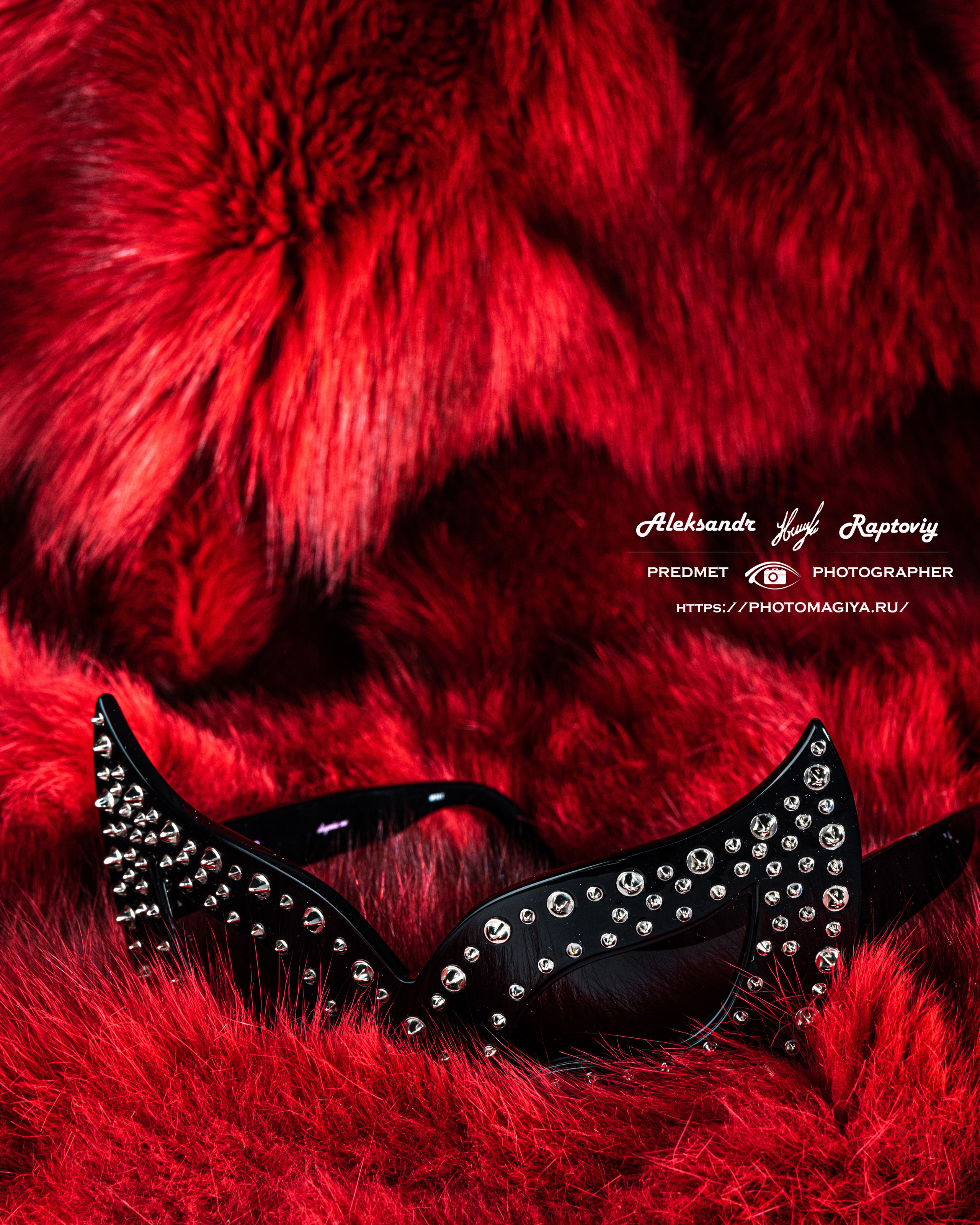 ОЧКИ ДЛЯ ПОДИУМА. Раптовый Александр Предметный и рекламный фотограф в Москве