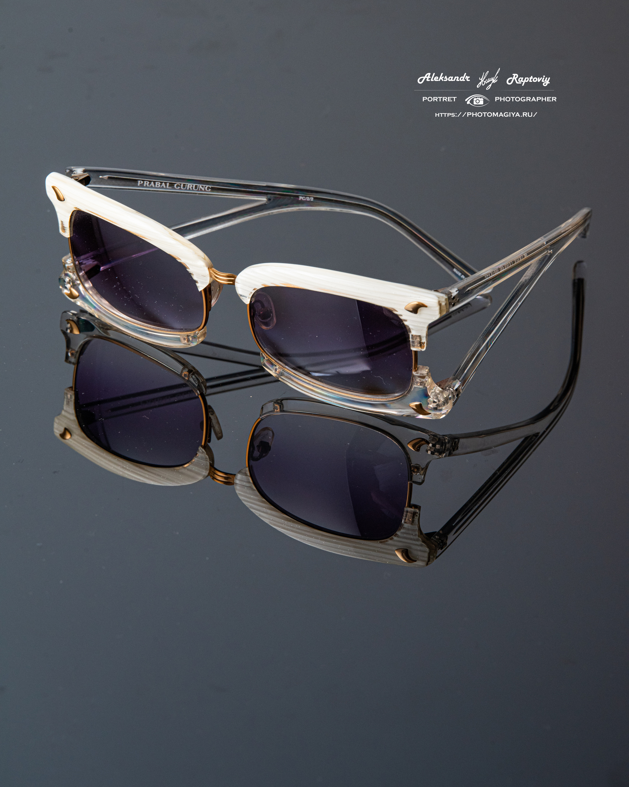 ОЧКИ ДЛЯ ПОДИУМА. Раптовый Александр Предметный и рекламный фотограф в Москве
