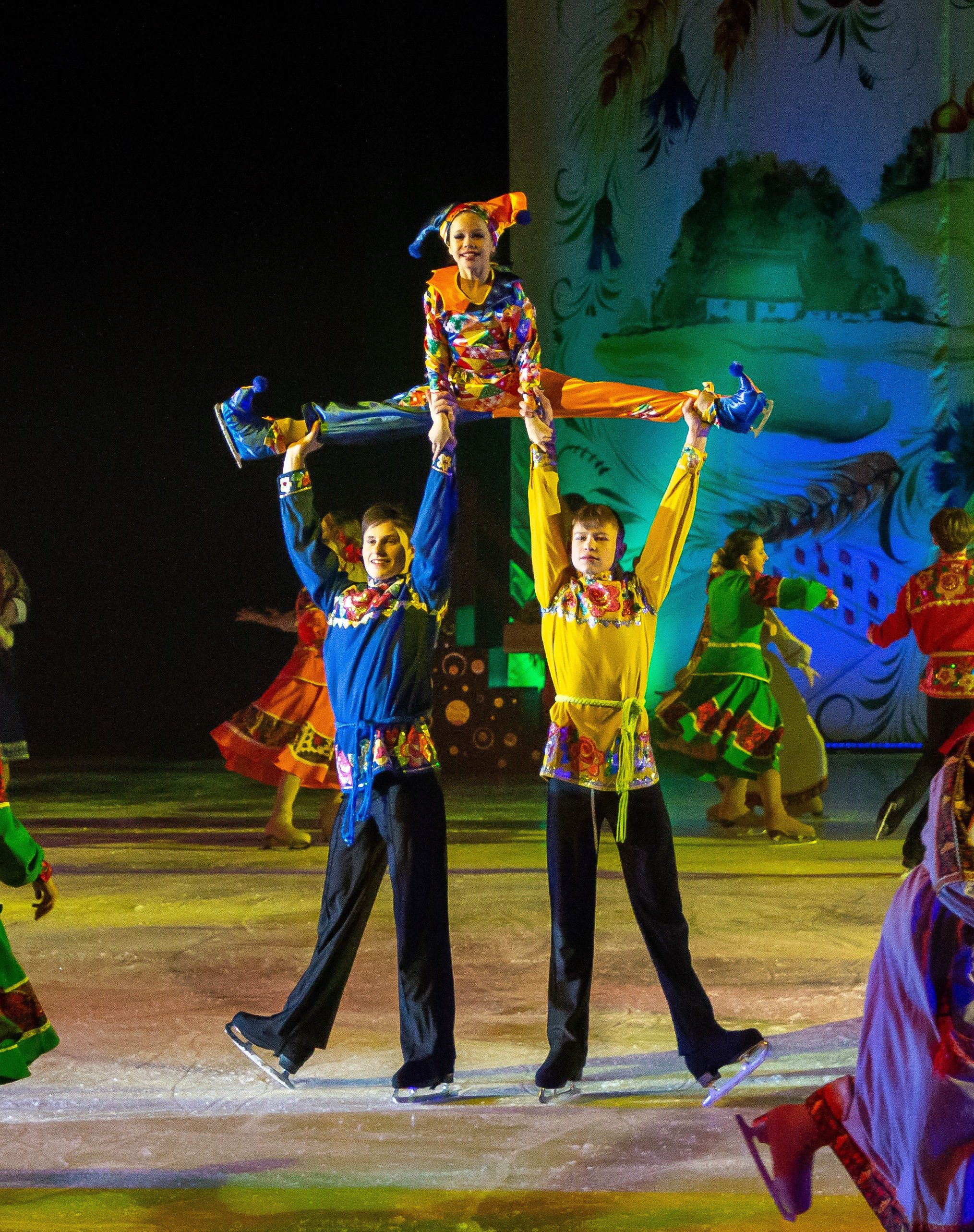 Сказочное новогоднее ледовое шоу «Конек-Горбунок» АЛЕКО. Репортажный фотограф в Москве