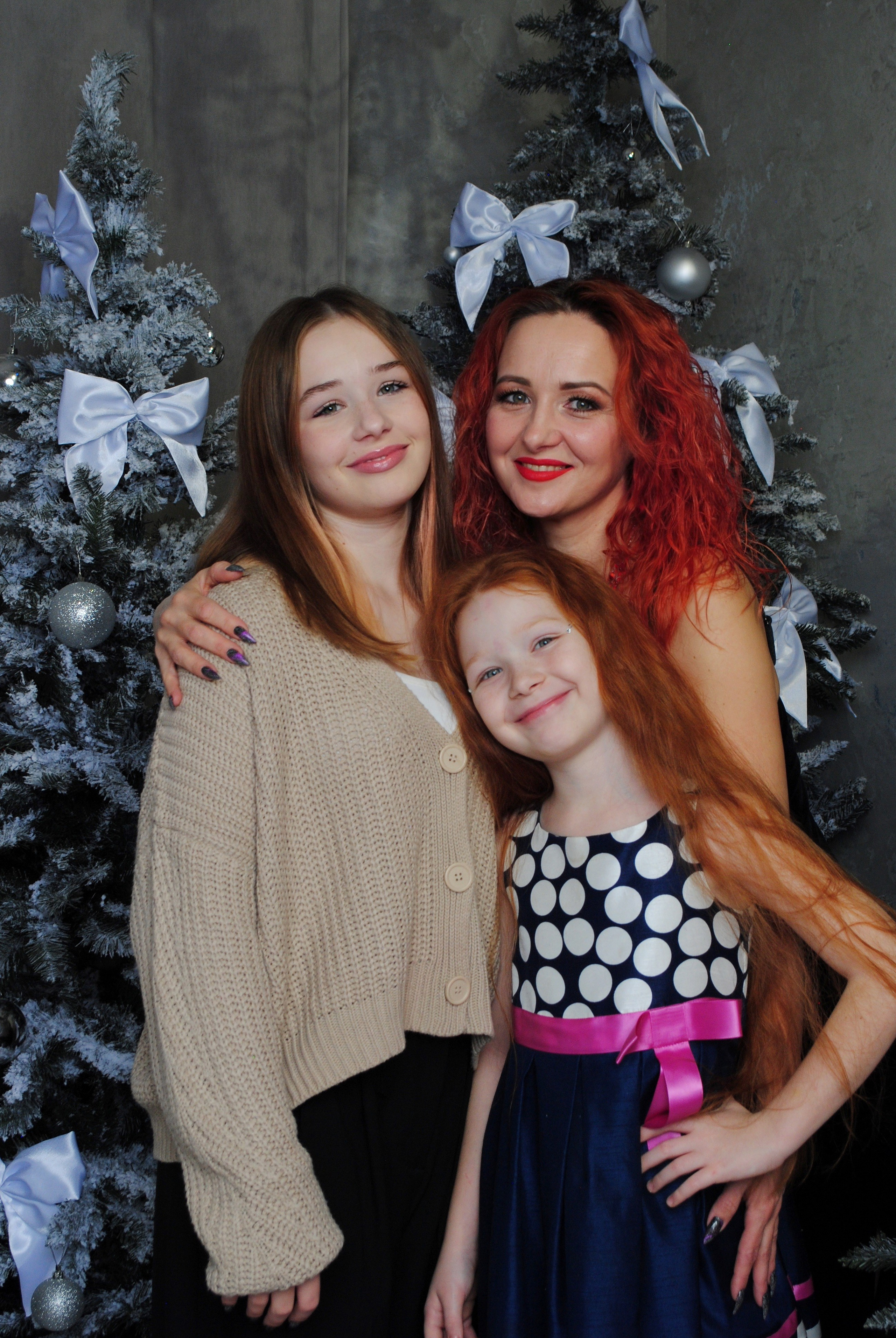 Галина и дочери. Фотограф Мария Мусаелян