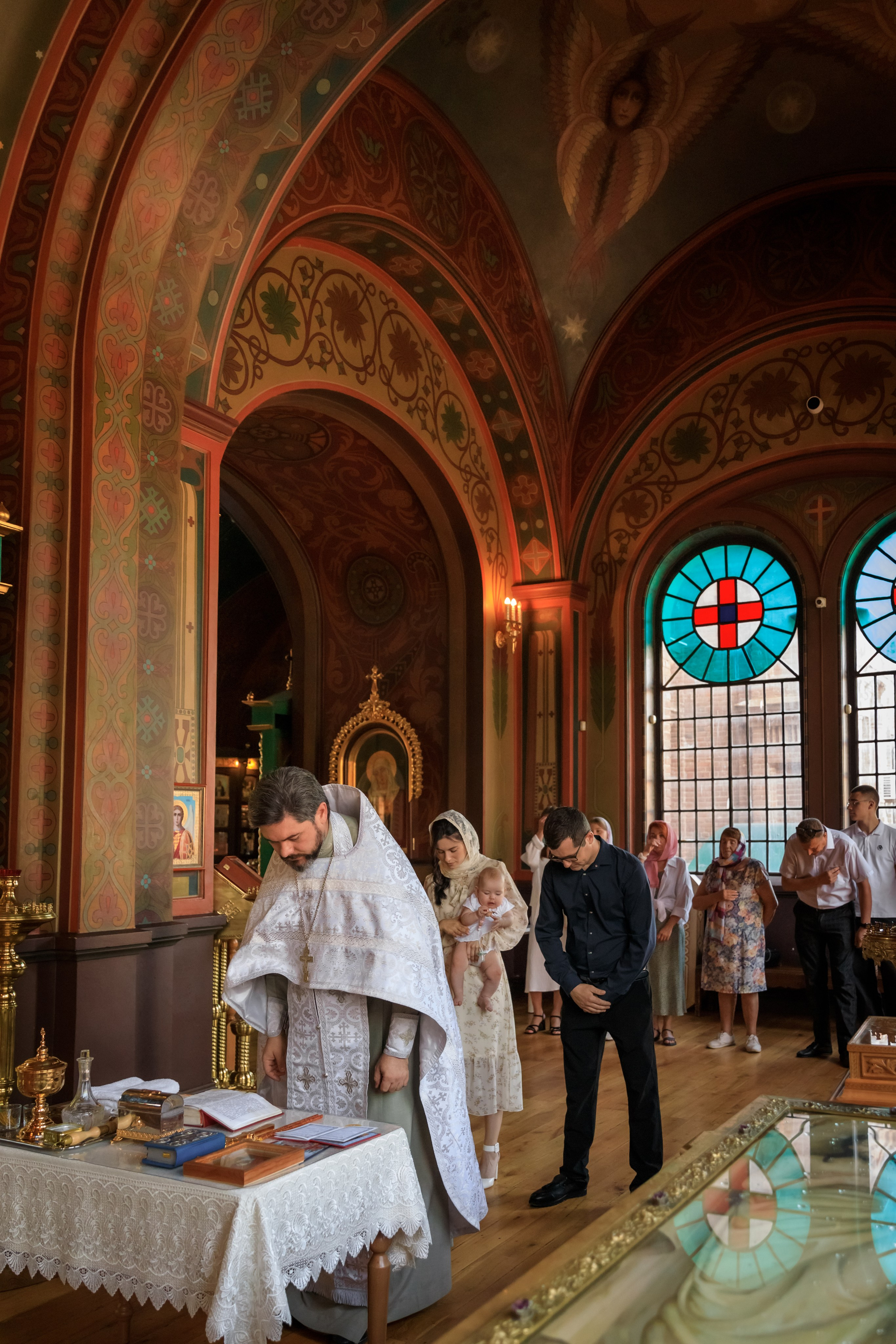 Крещение Алисы. Семейный и детский фотограф в Краснодаре Элона Литвинова