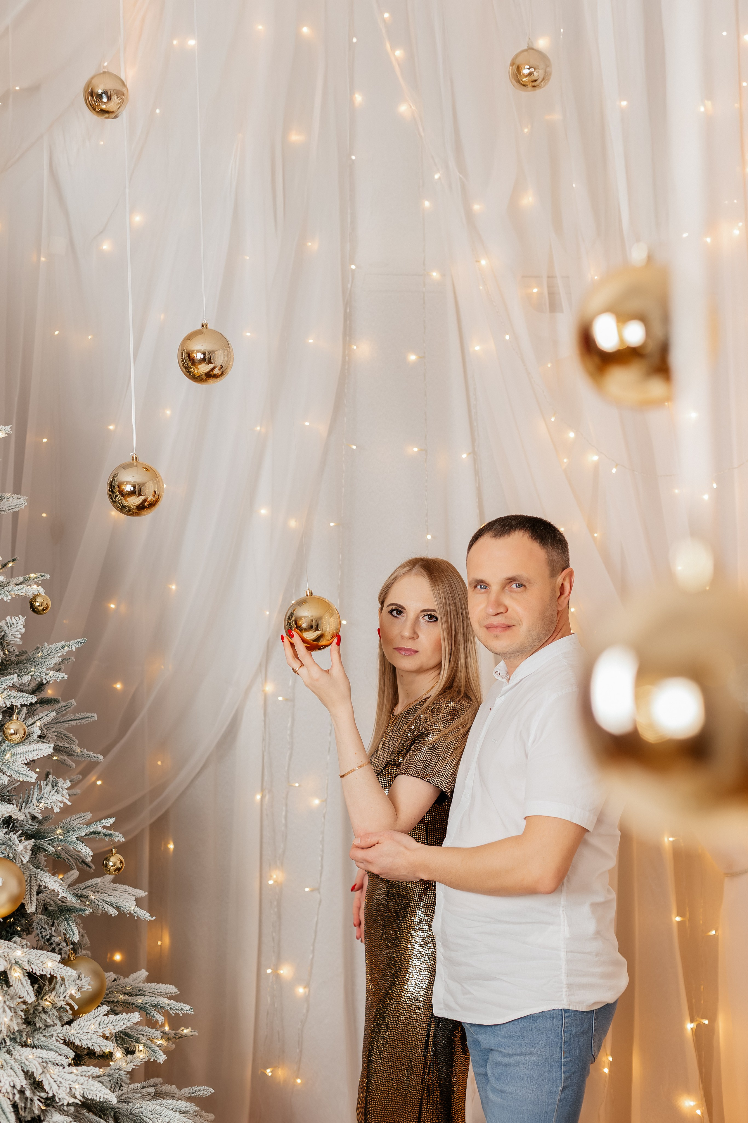 Новогодняя семейная съемка. Свадебный и семейный фотограф в Рязани Анастасия