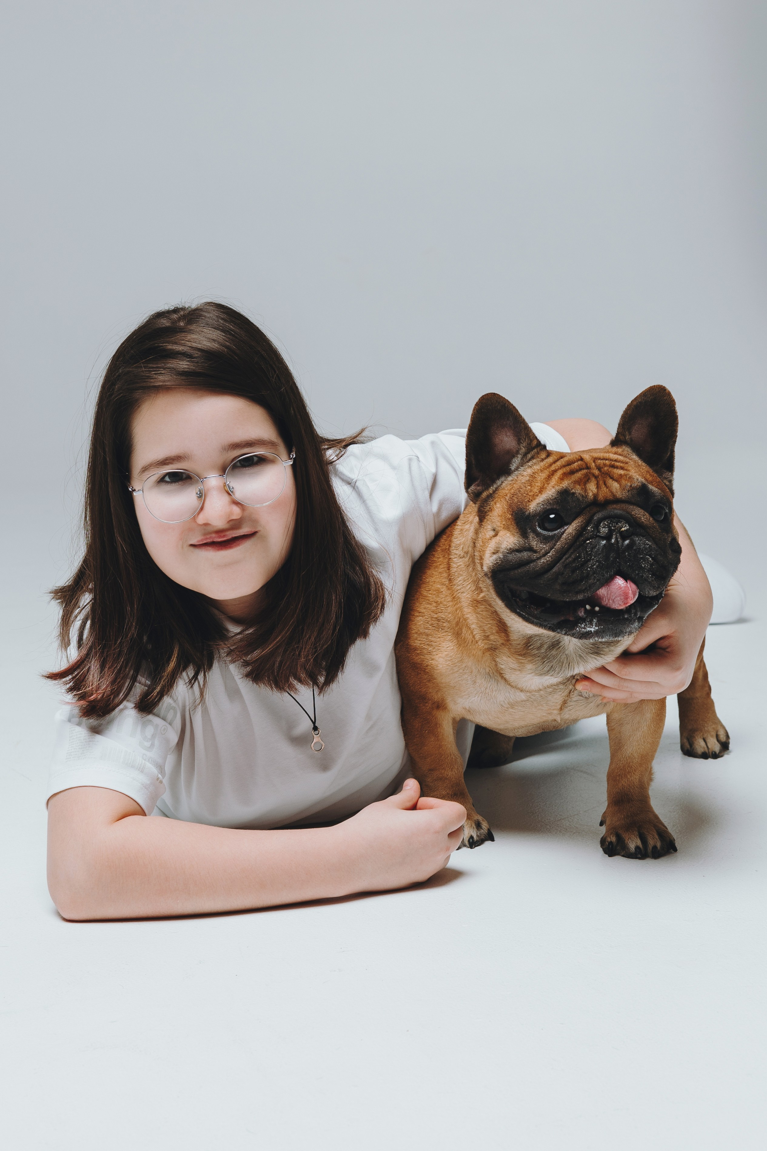 Анна, Юля, грогу и Винс. Фотограф — анималист Владивосток, Алина