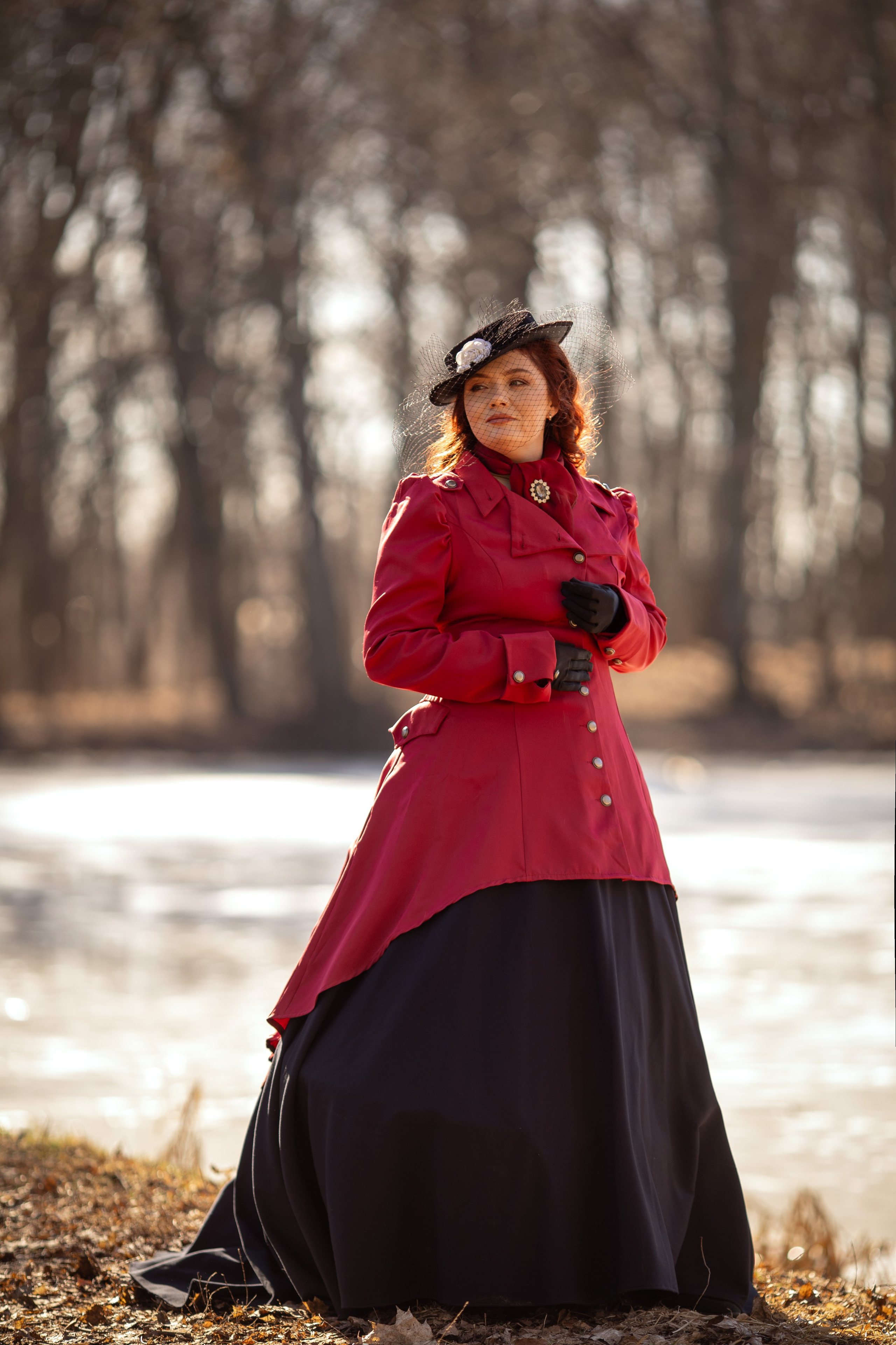 Женский портрет уличный. Семейный фотограф Москва и область Дербунова Елена