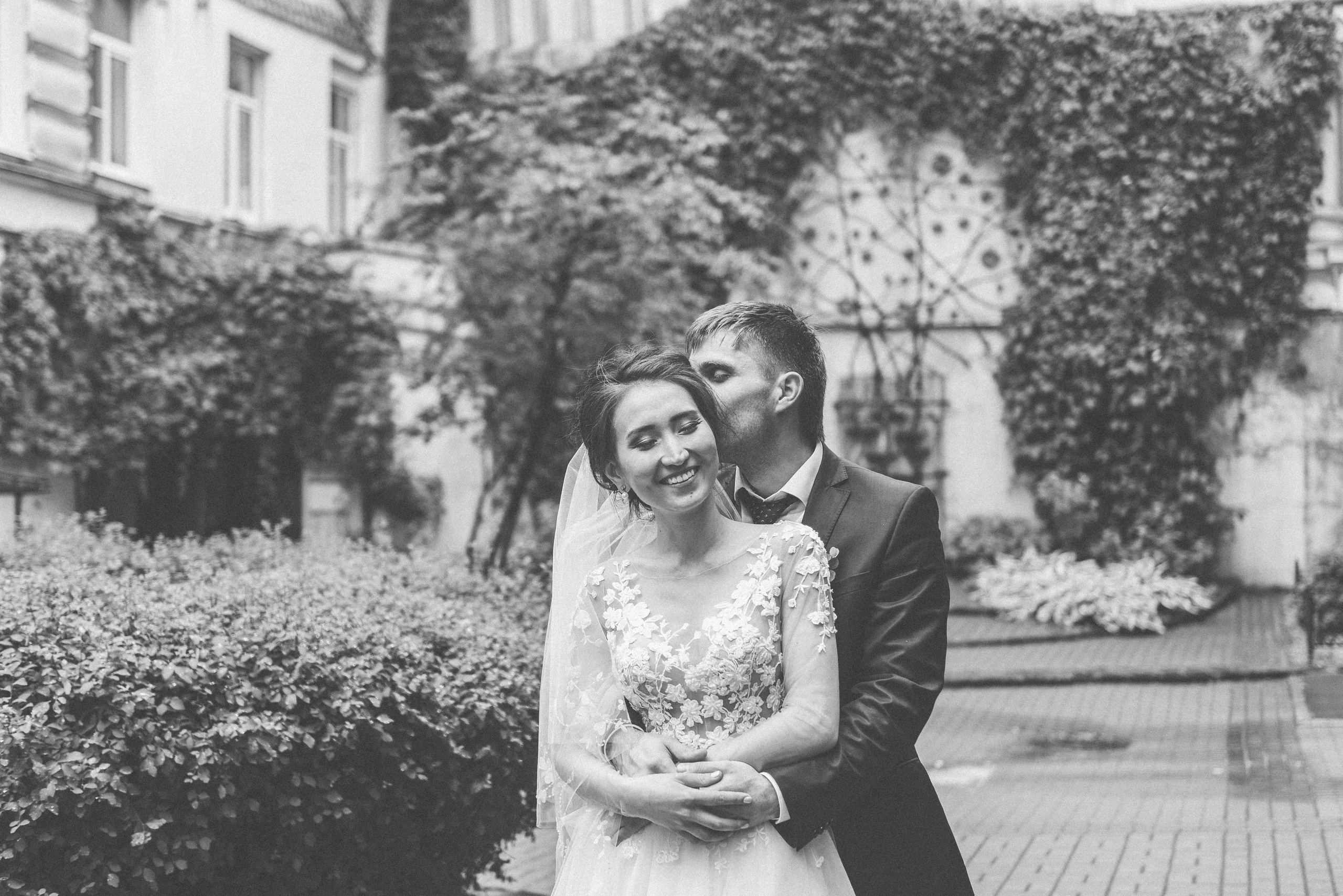 Свадьба для любителей ч/б фото. Артем и Айна. Свадебный и семейный фотограф София Невская