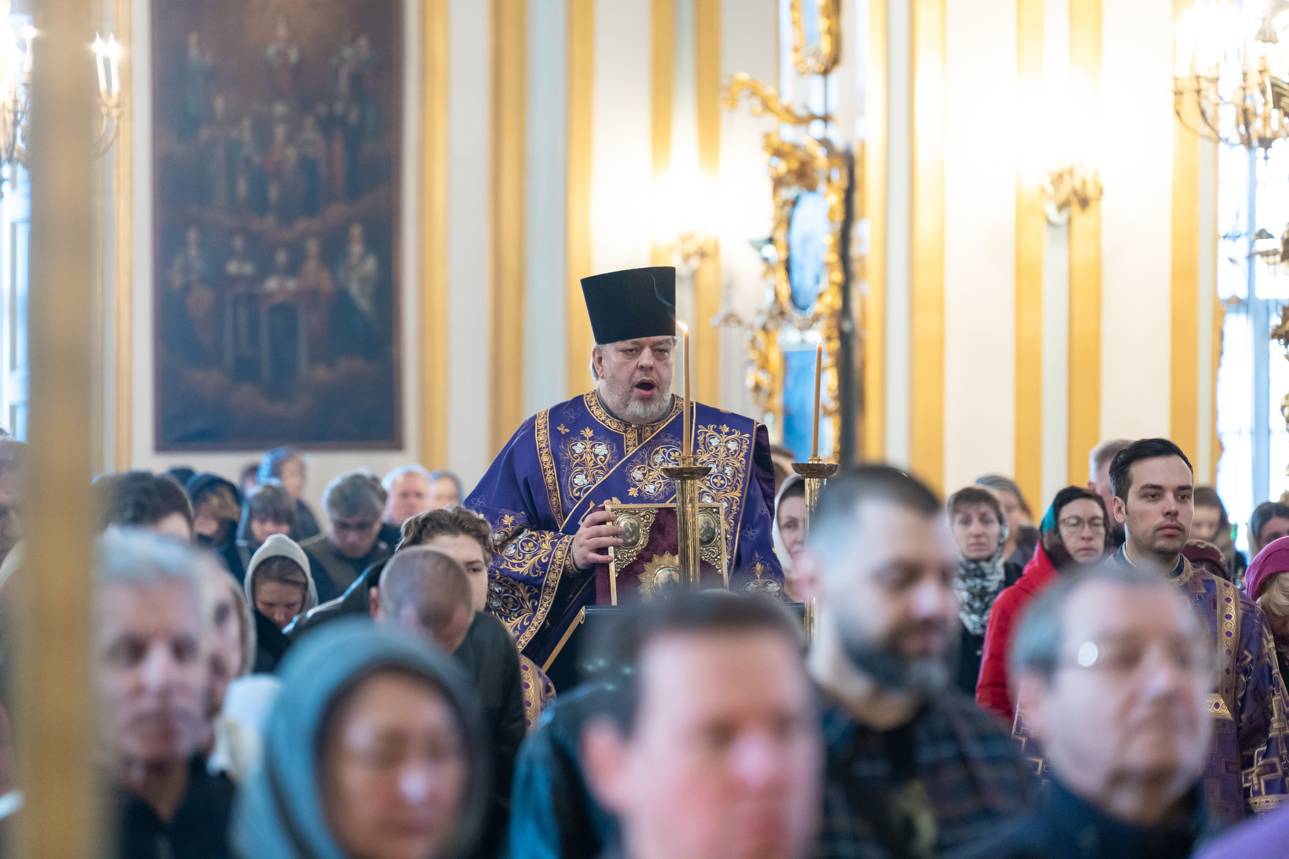 Неделя 4-я Великого поста, прп. Иоанна Лествичника. Святых сорока мучеников, в Севастийском озере мучившихся. НИКОЛО-БОГОЯВЛЕНСКИЙ МОРСКОЙ СОБОР