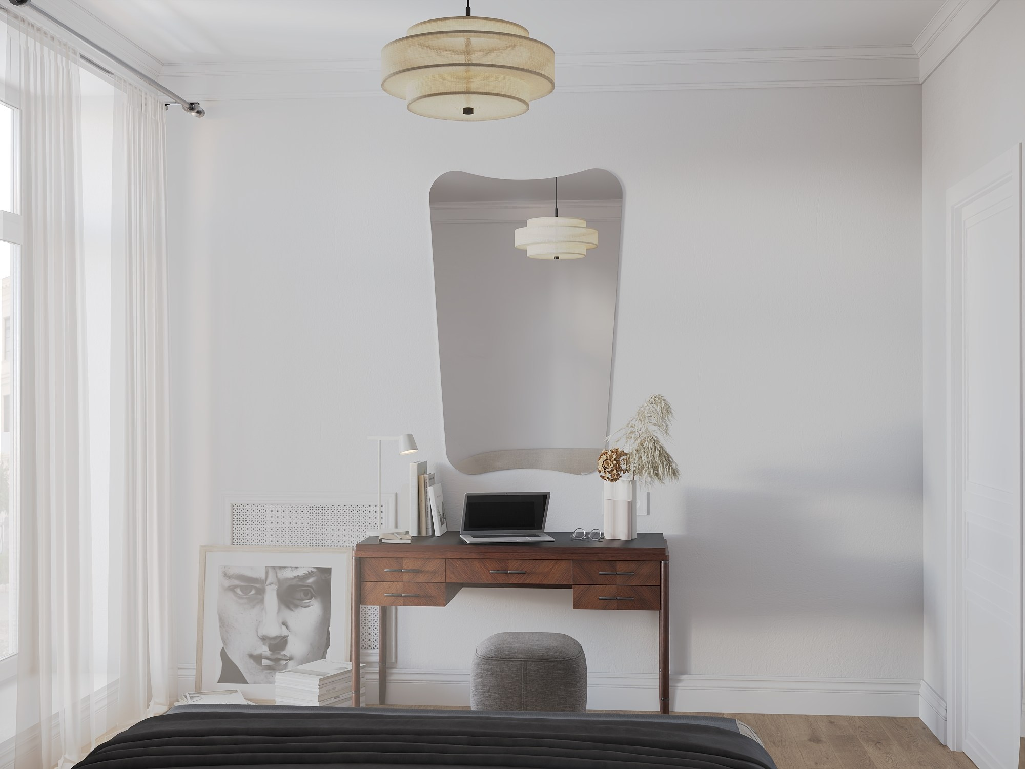 Тополиная аллея м-н, квартира 69 м². БК студия дизайна интерьера