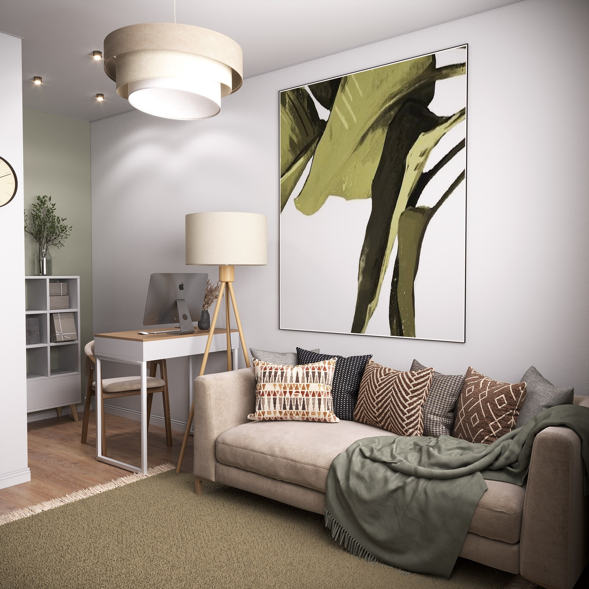 Психологический центр 82 м². БК студия дизайна интерьера