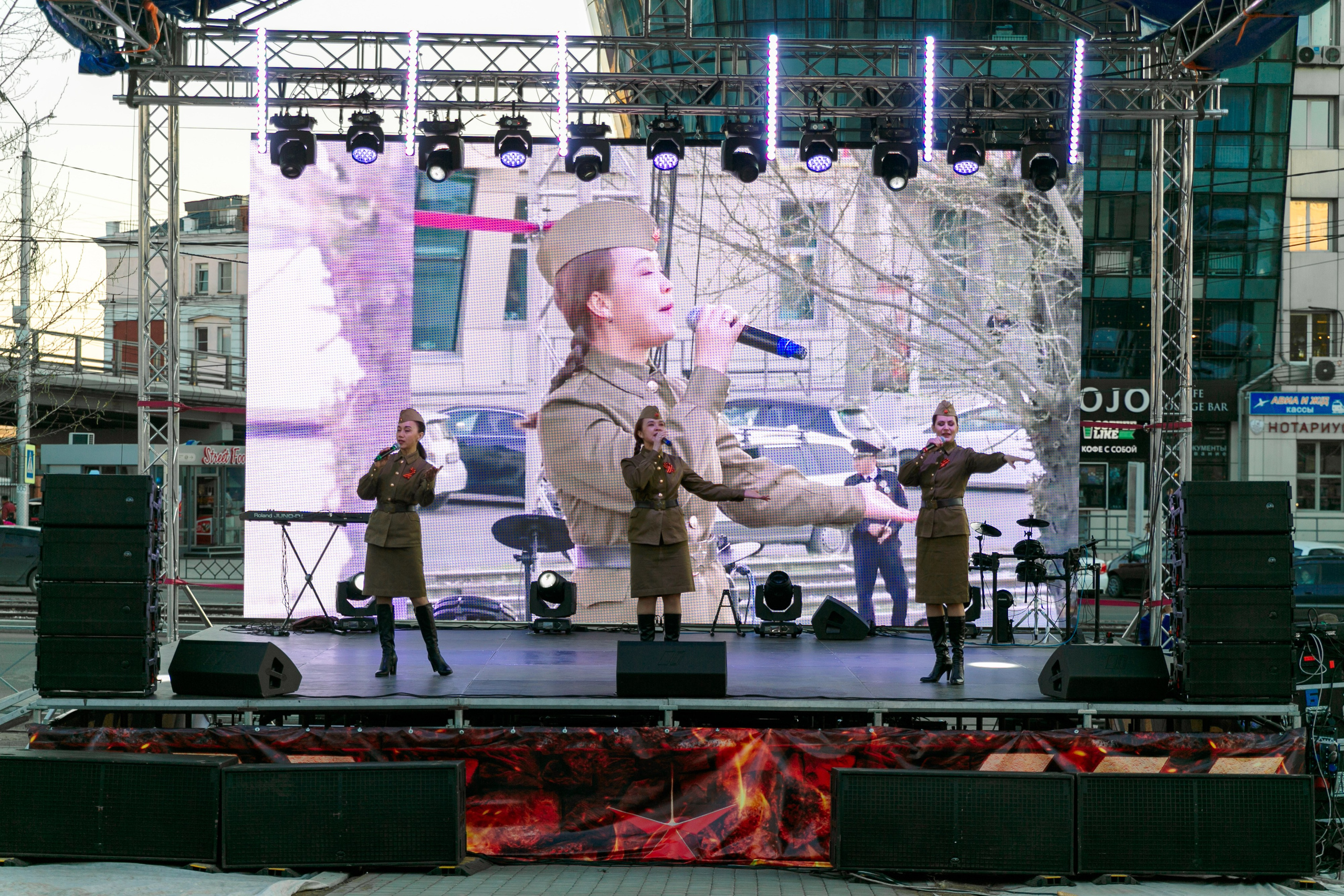 Концерт приуроченный к празднованию 80 лет победл. Свадебный и семейный фотограф в Улан-Удэ