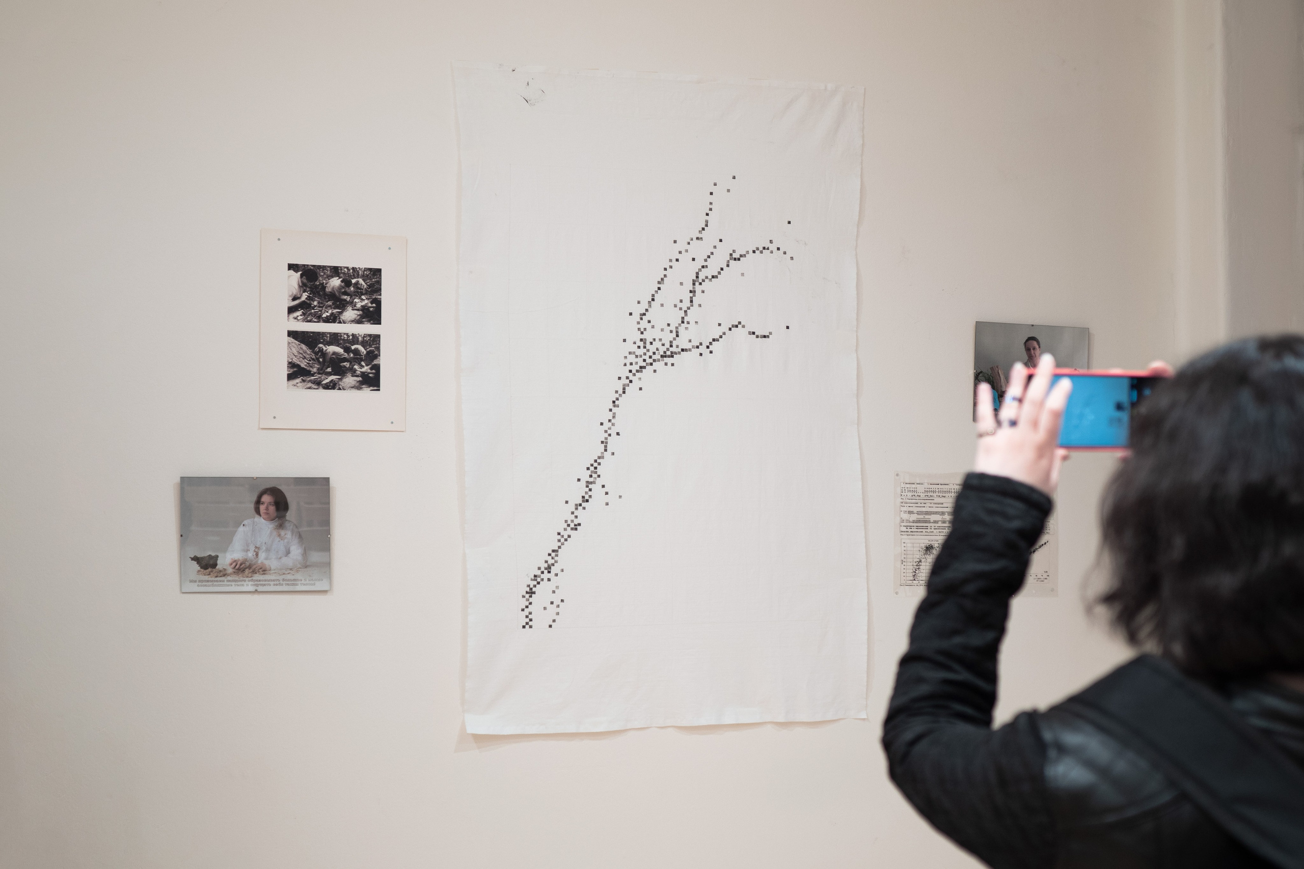 Открытие выставки в галерее ¾. Фотограф Дарья Морозова