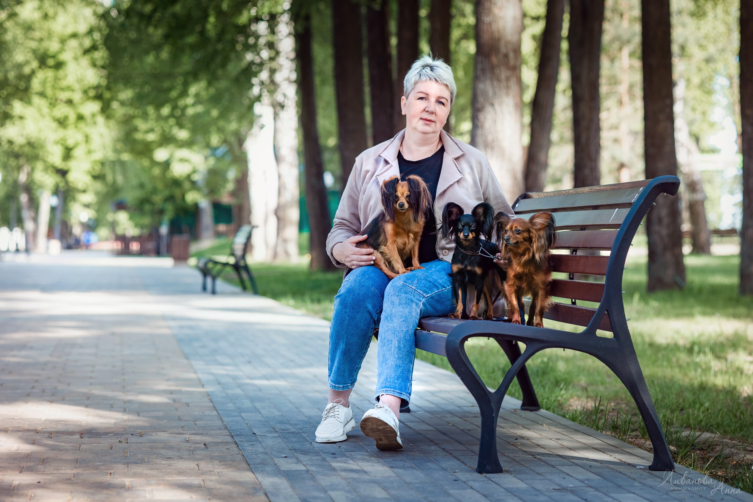 Лена и тойчики. Фотограф анималист Аня Ливанова | Рыбинск