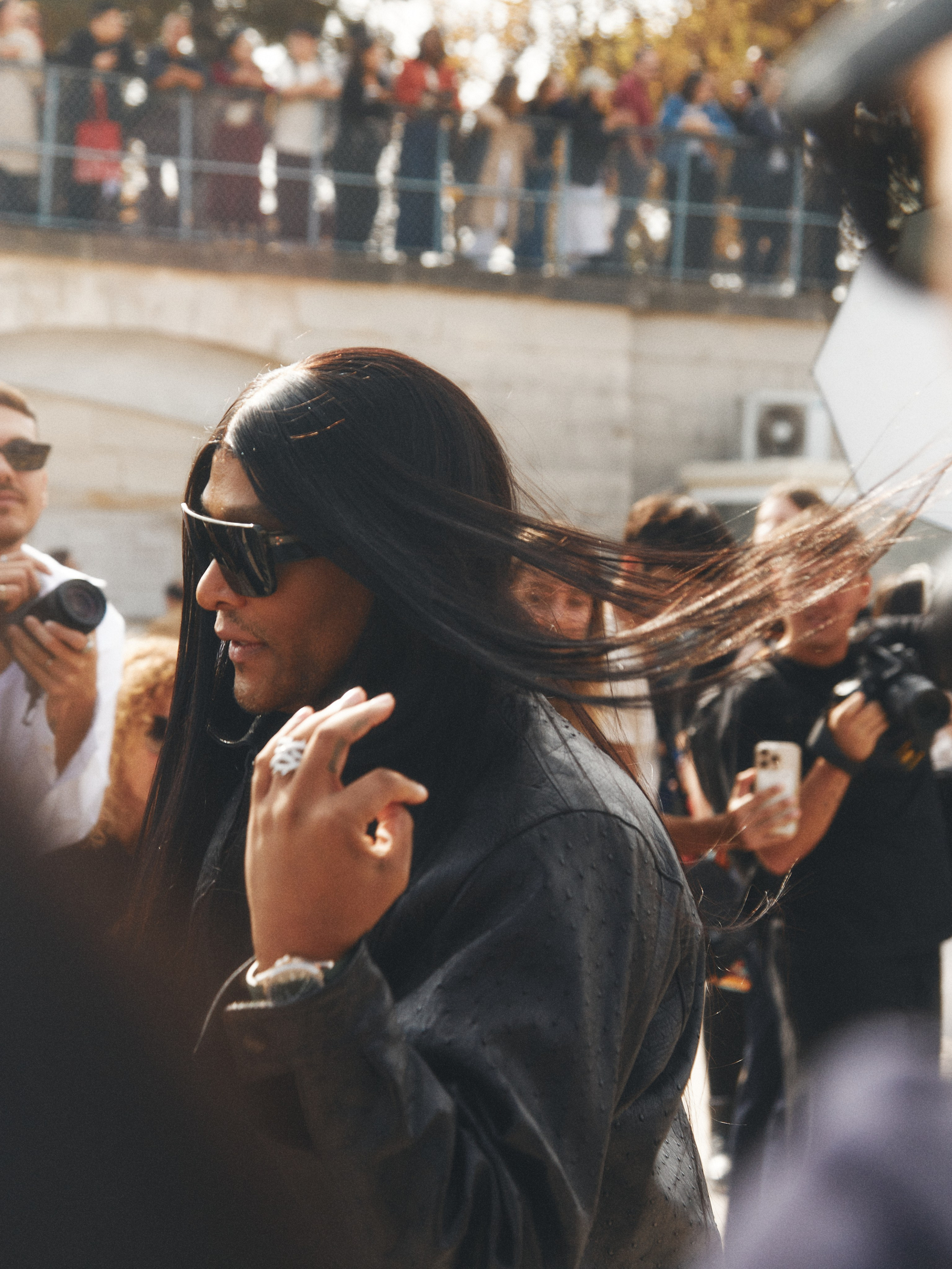 SS26 Dior Show Guests. Photographer Daria Ilkevich