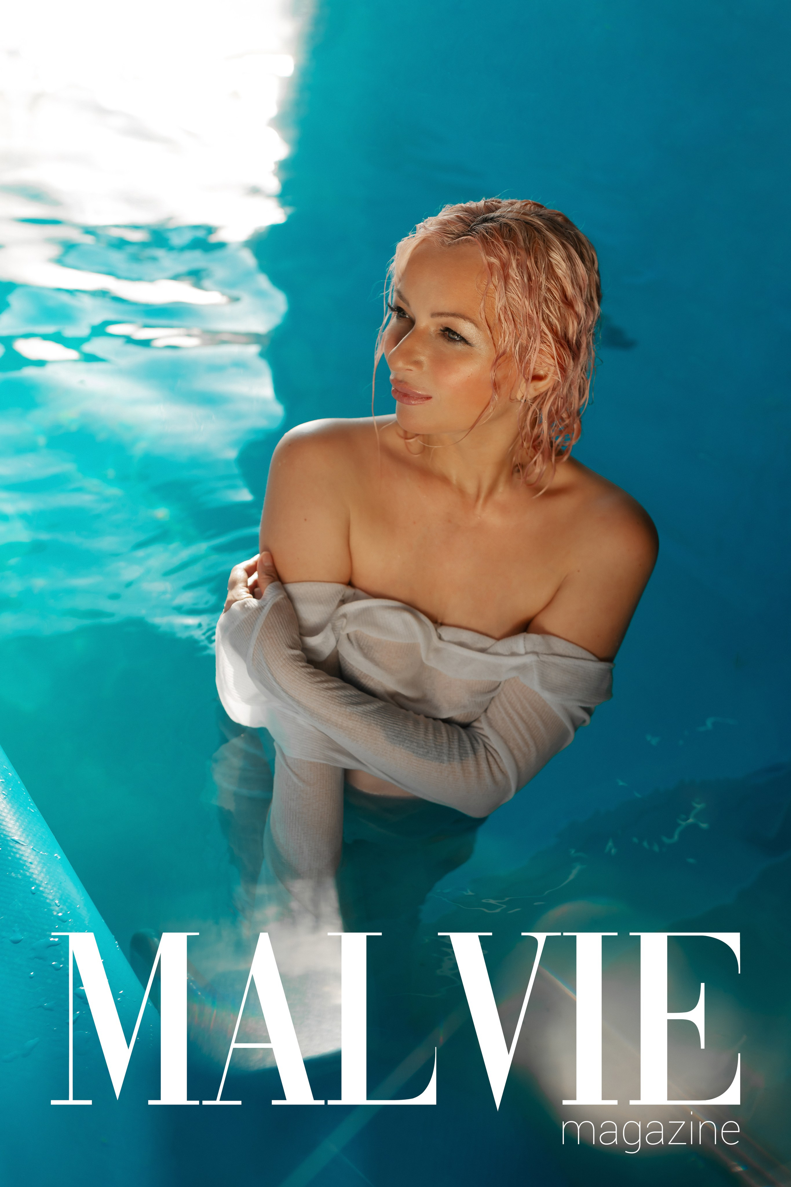 MALVIE Magazine Azure Dreams. Фотограф Ким Наталья в Красноярске