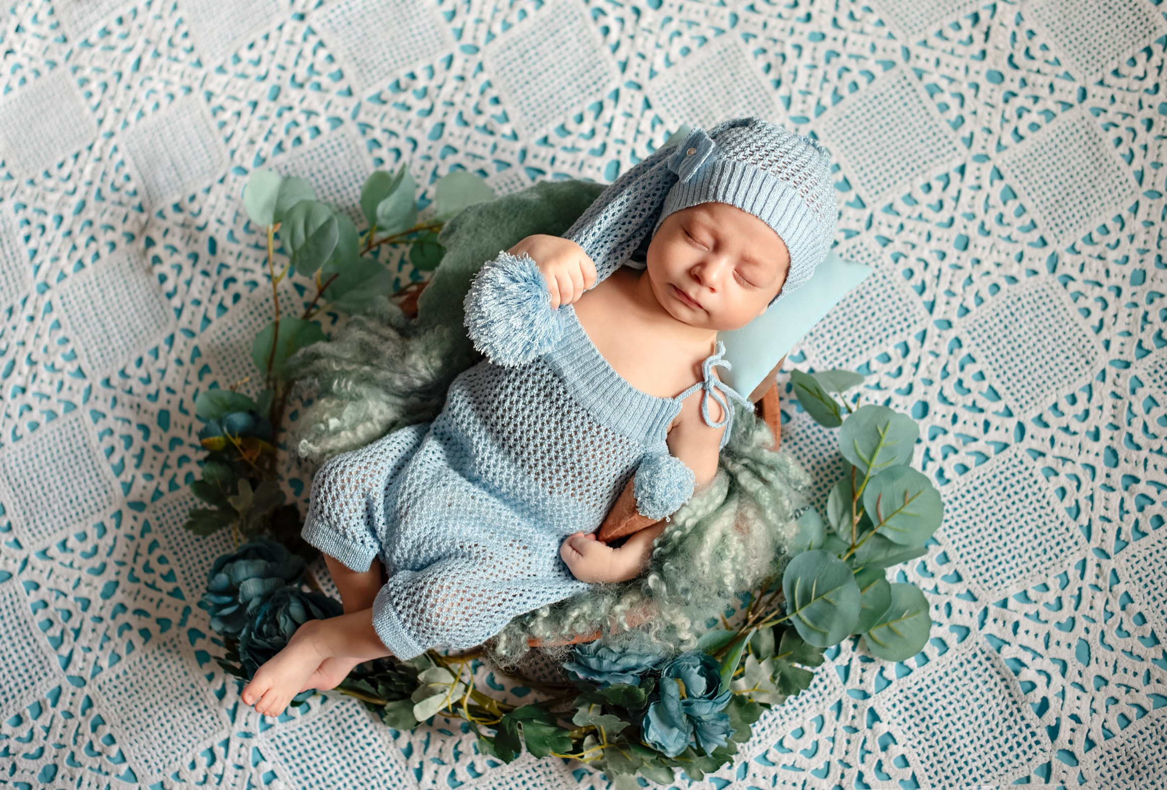 Лёнечка 5 месяцев. Фотограф беременности и новорожденных малышей Анастасия Никитина