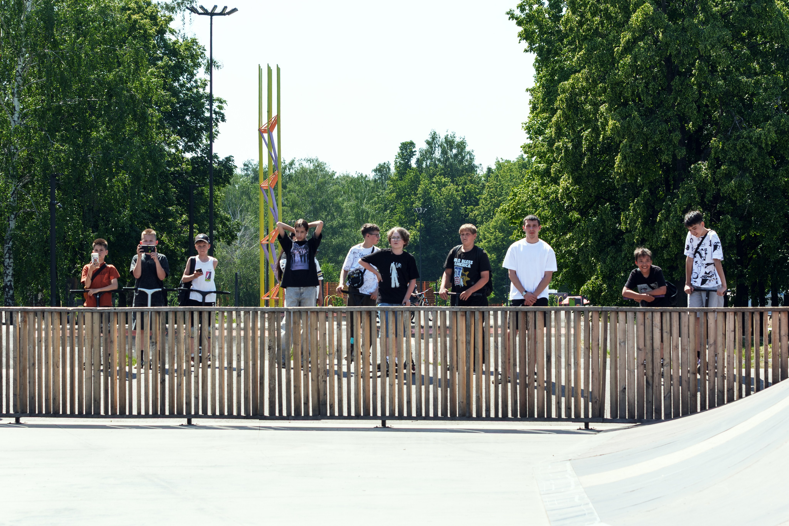 Открытие парка. Design Muginov