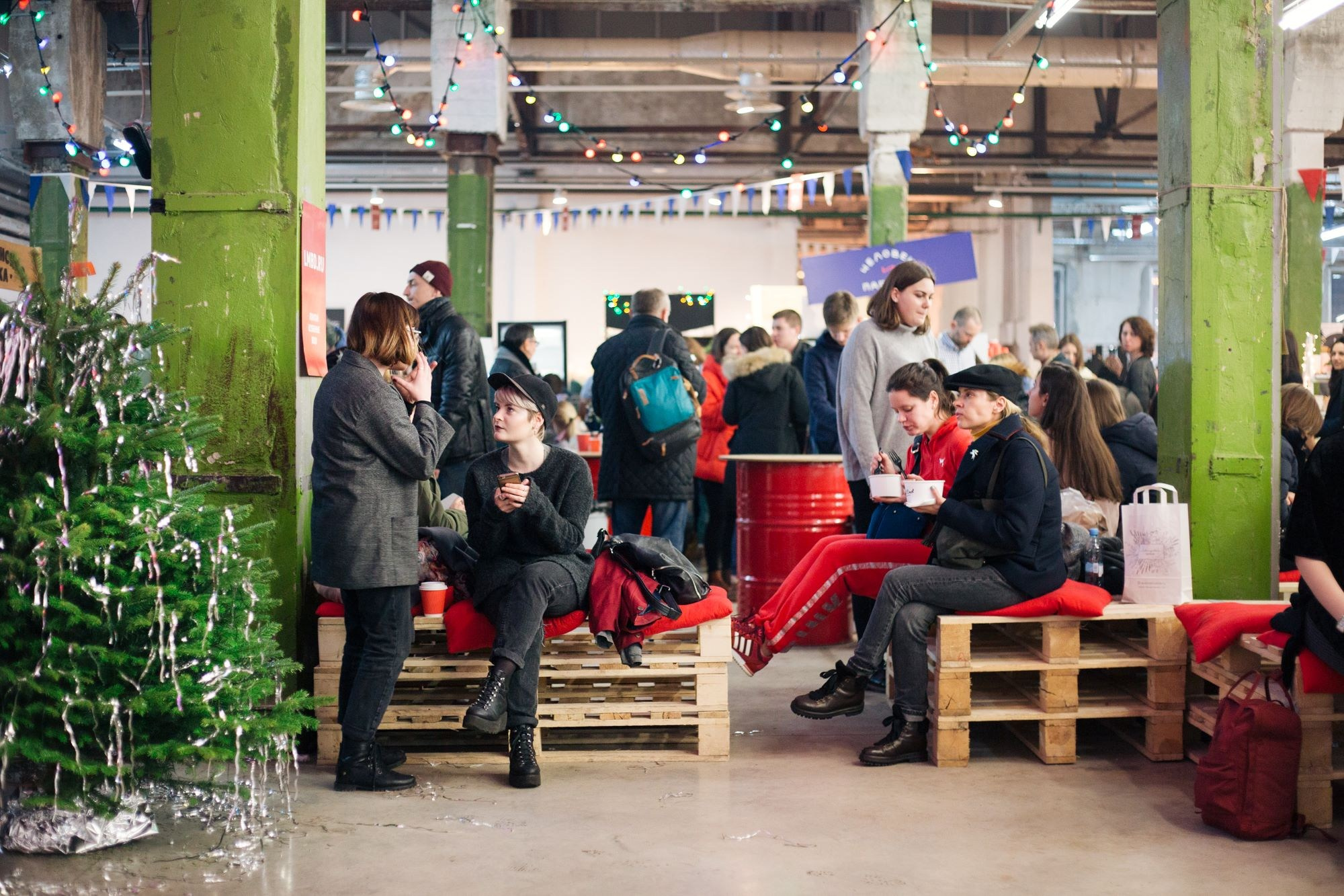 22–24 декабря 2017 на Трехгорной мануфактуре / День 2 / фото Людмила Савельева. Фотоотчеты «Ламбада-маркета»