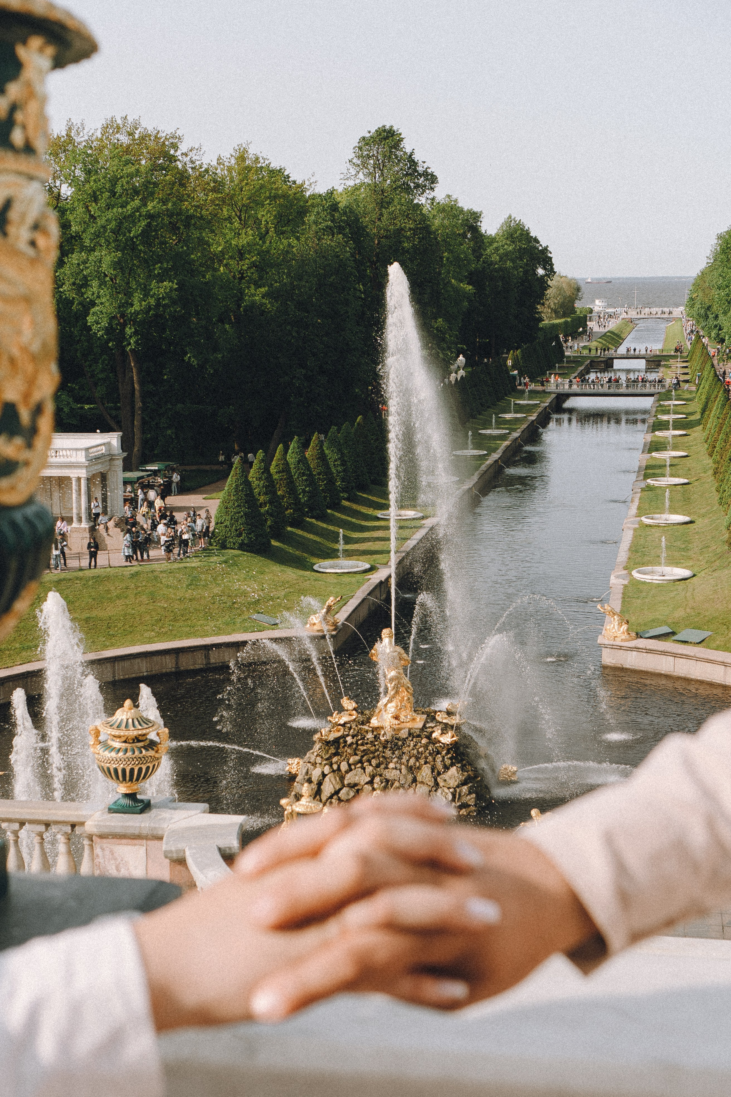 СВАДЕБНАЯ ИСТОРИЯ В ПЕТЕРГОФЕ. Профессиональный фотограф, Санкт-Петербург — Виктория Богомолова