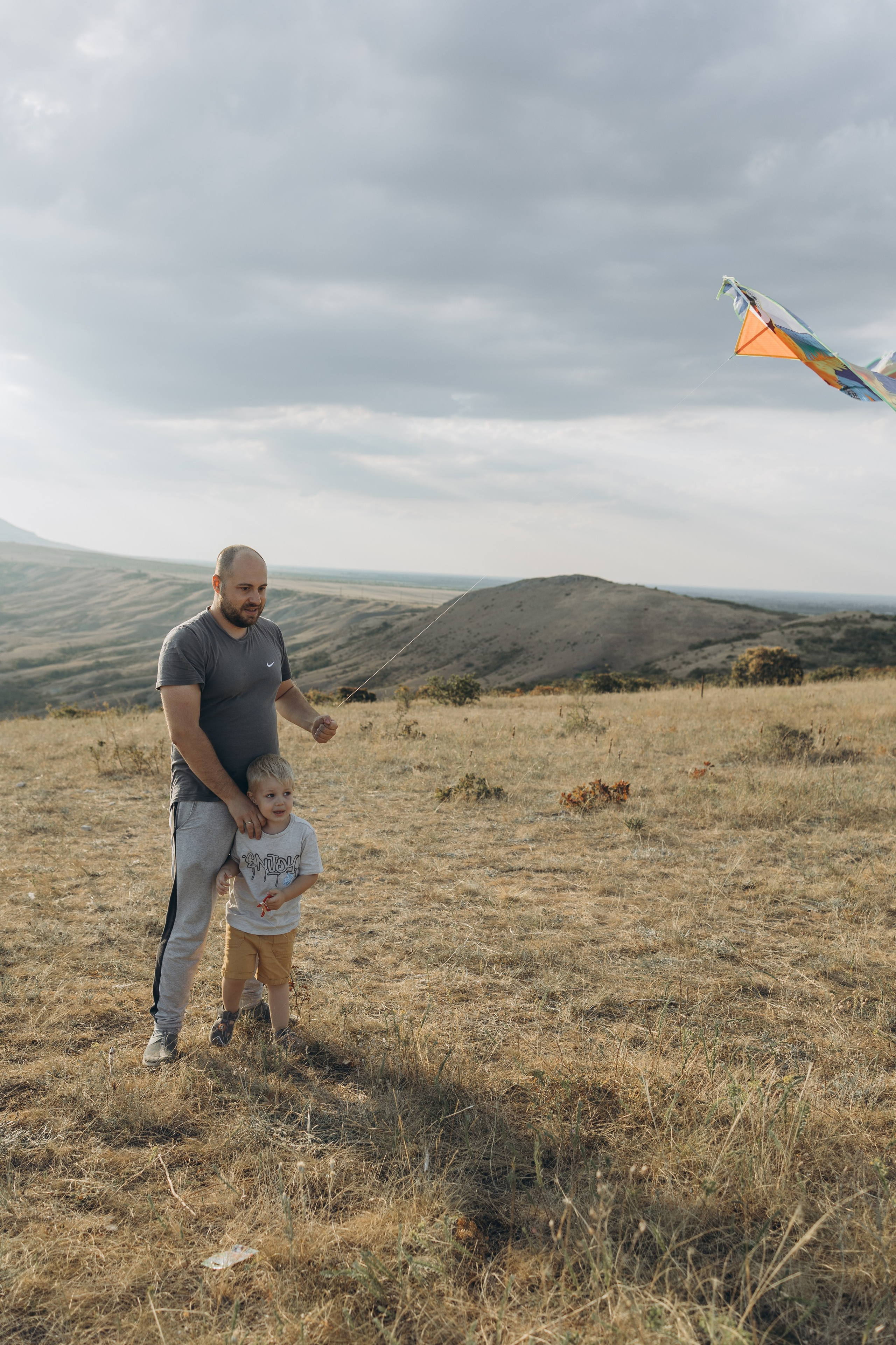Воздушный змей. Семейный фотограф в Москве Виктория Ястребинская