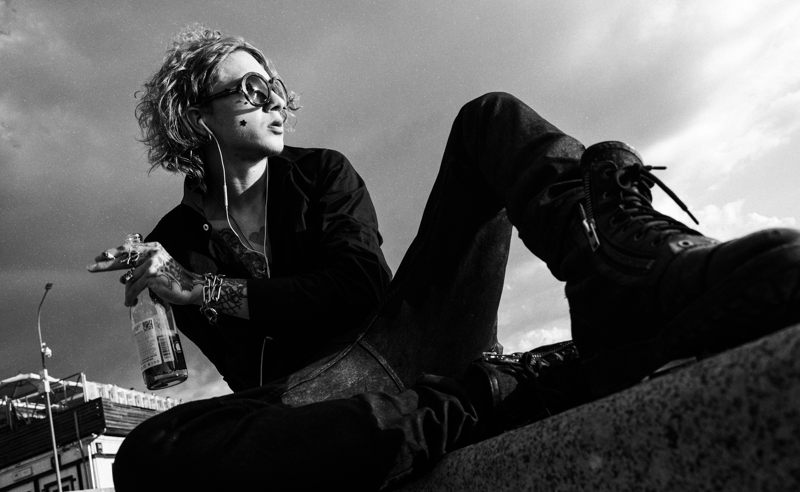 Kolya koya. Photographer and filmmaker Turgenev Arseniy