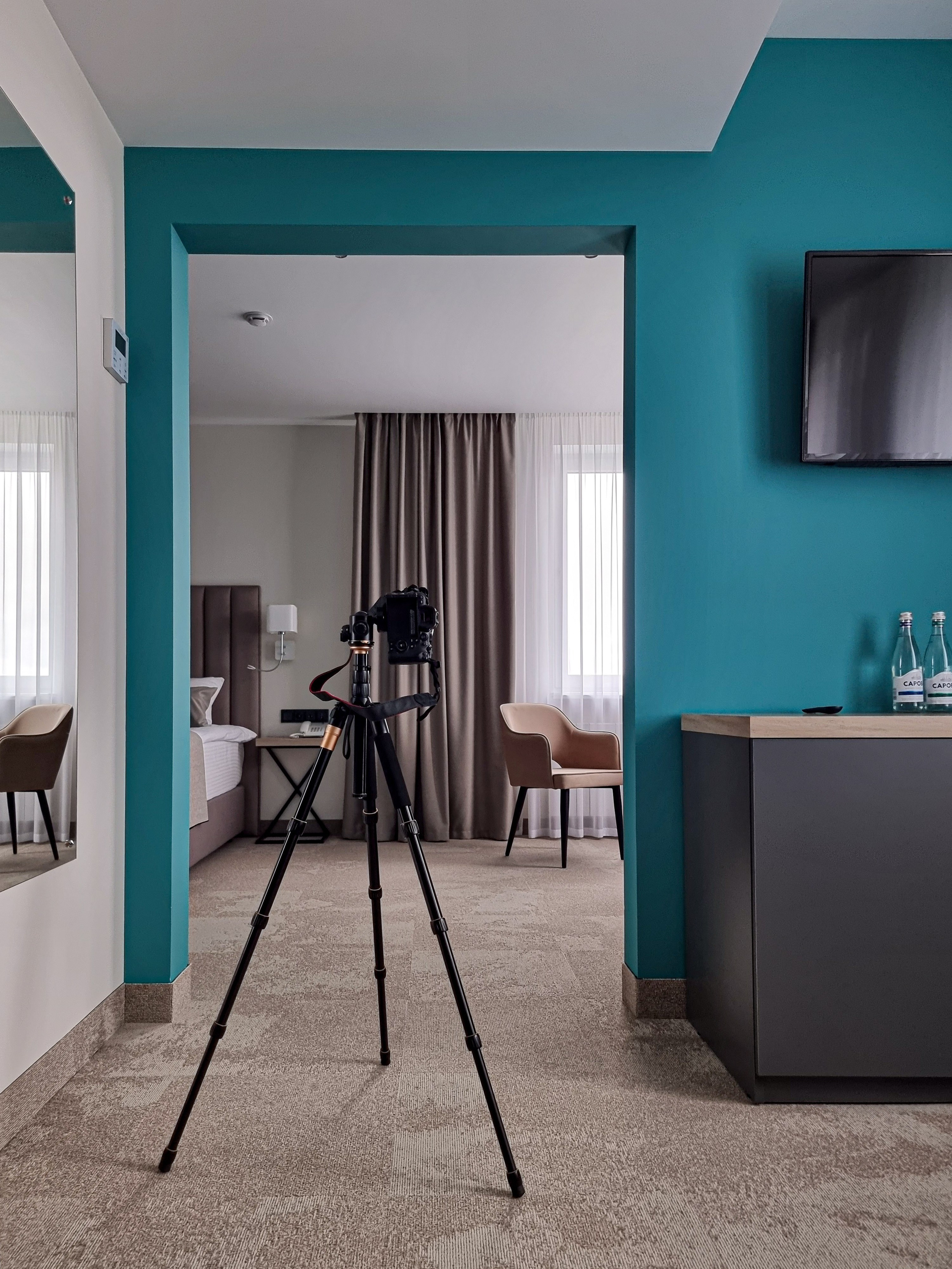 Интерьерная фотосъемка гостиницы