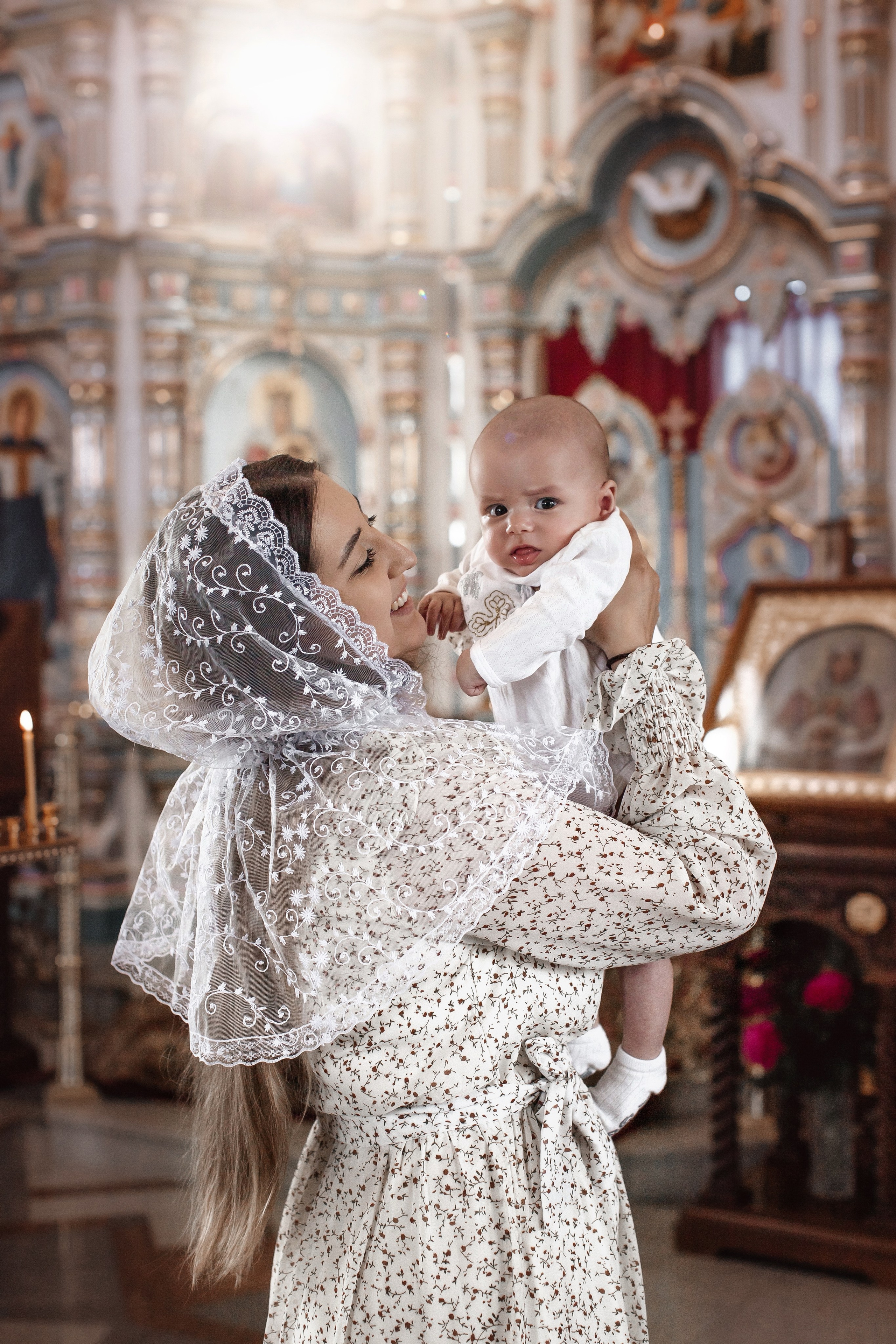Таинство Крещения. Фотограф Лиана Артемова в Пензе