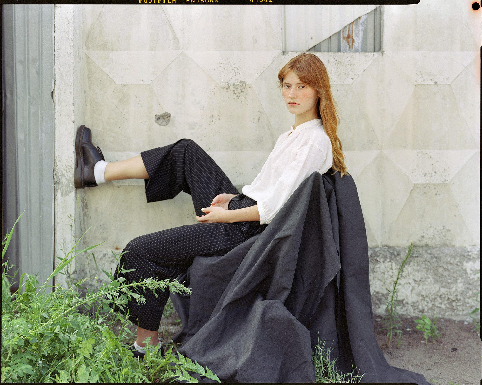 Portrait of the artist Polina Mayer