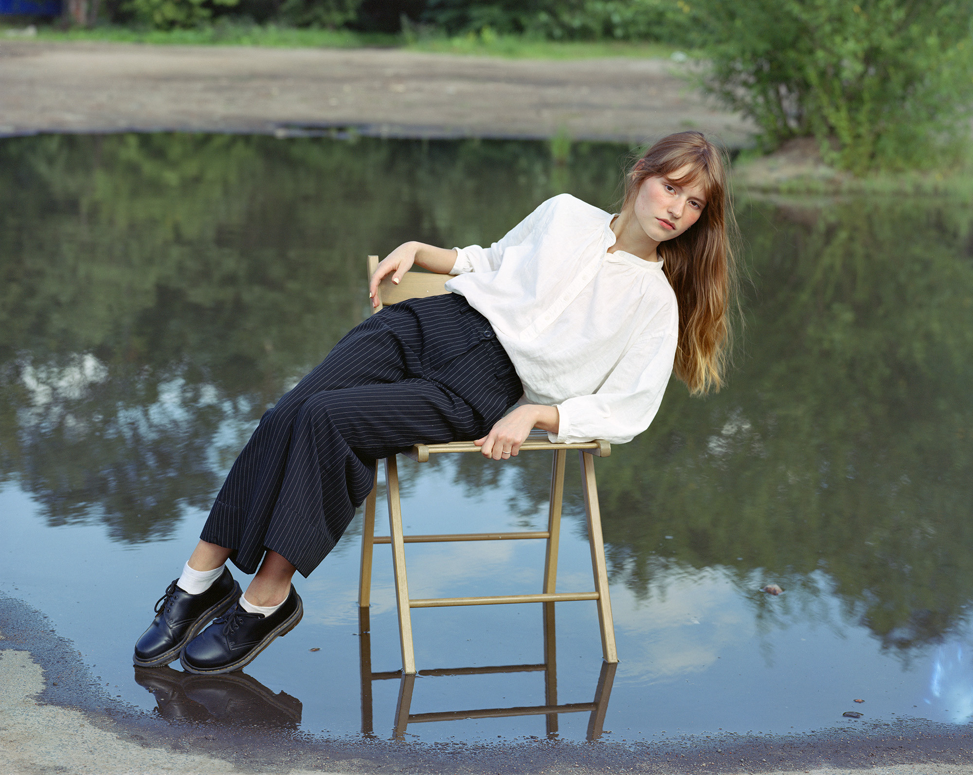 Portrait of the artist Polina Mayer