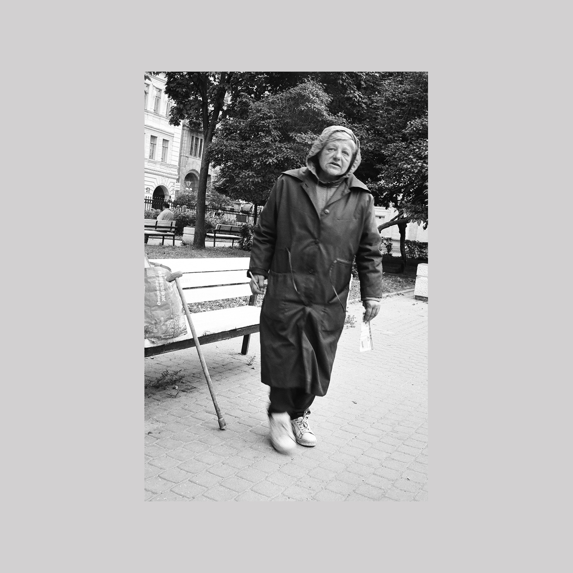 Lame woman with a lottery ticket (St Petersburg)