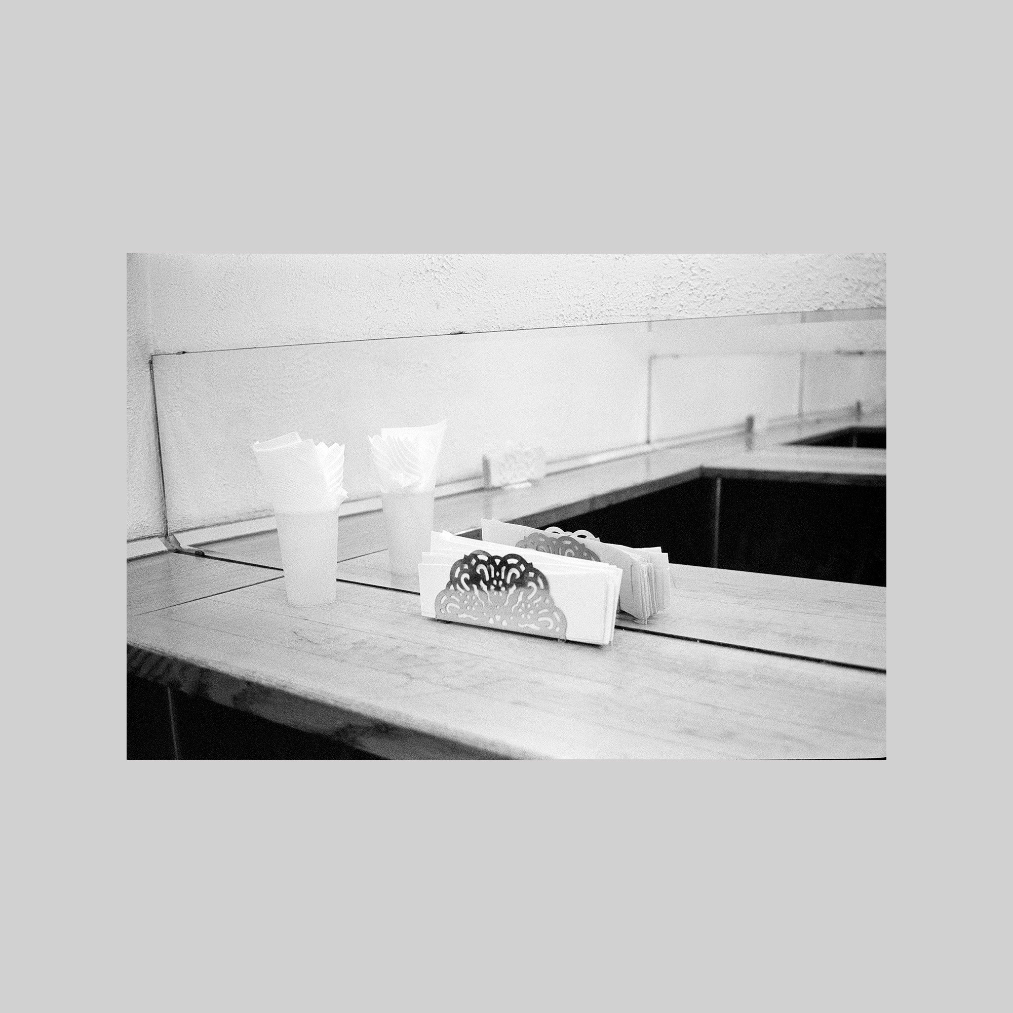 Empty cafe (Pushkin town)