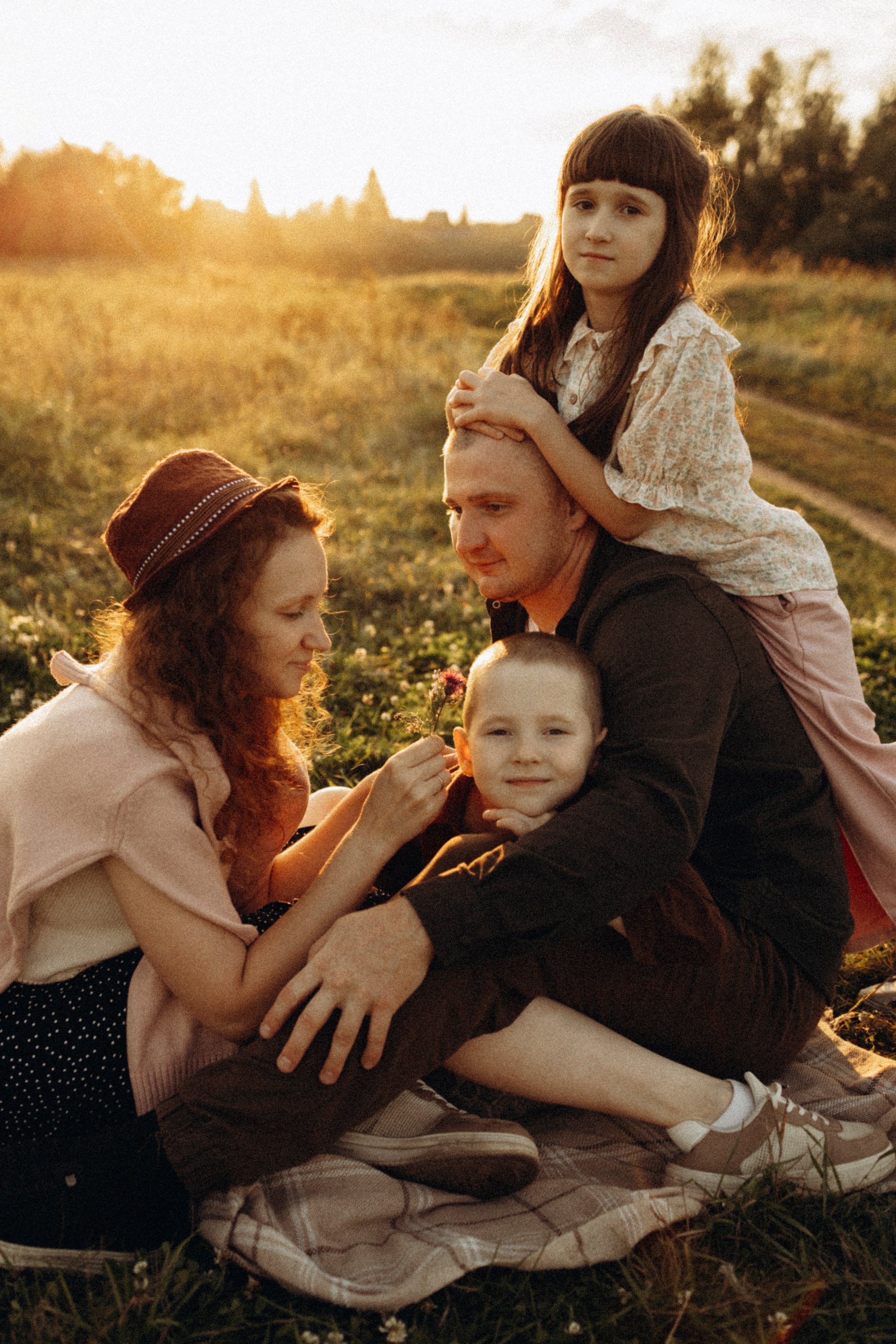 В лучах заката. Lifestyle семейный и детский фотограф в Омске Иванова Екатерина