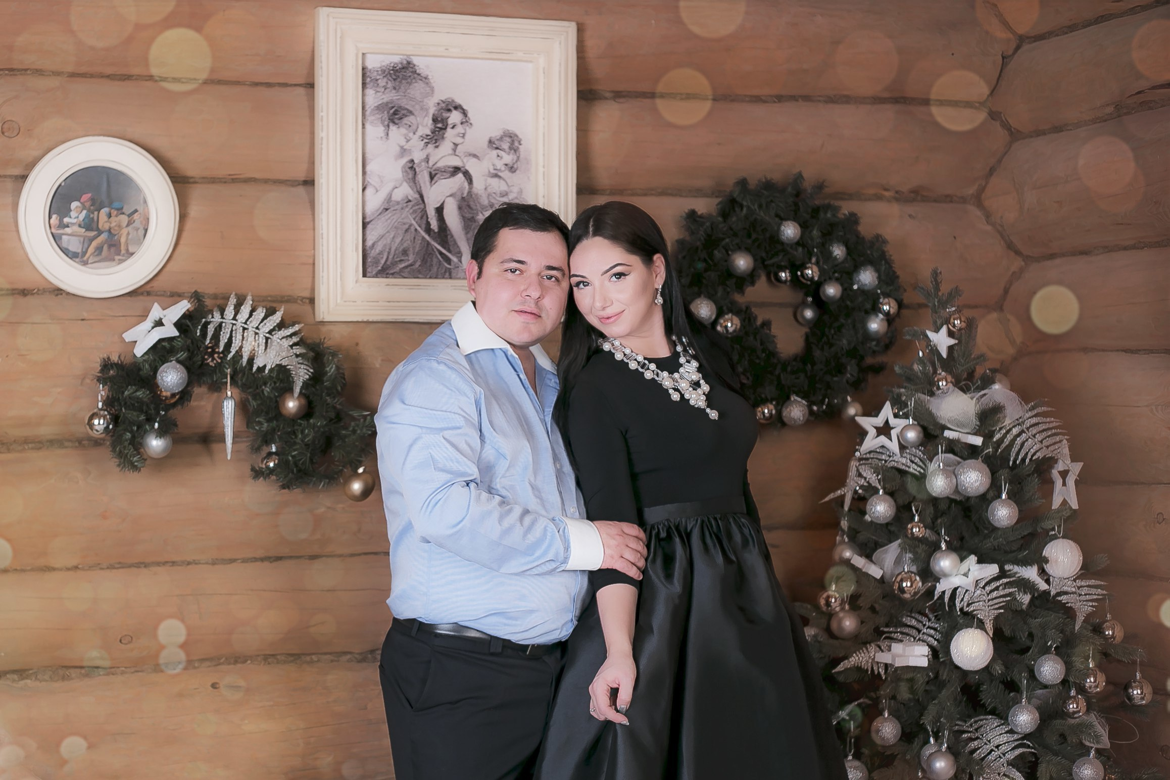 Новогодний фотопроект 2018,Новогодние фотосессии, Деревянная усадьба. Свадебный и семейный профессиональный фотограф в Ростове-на-Дону , Кри