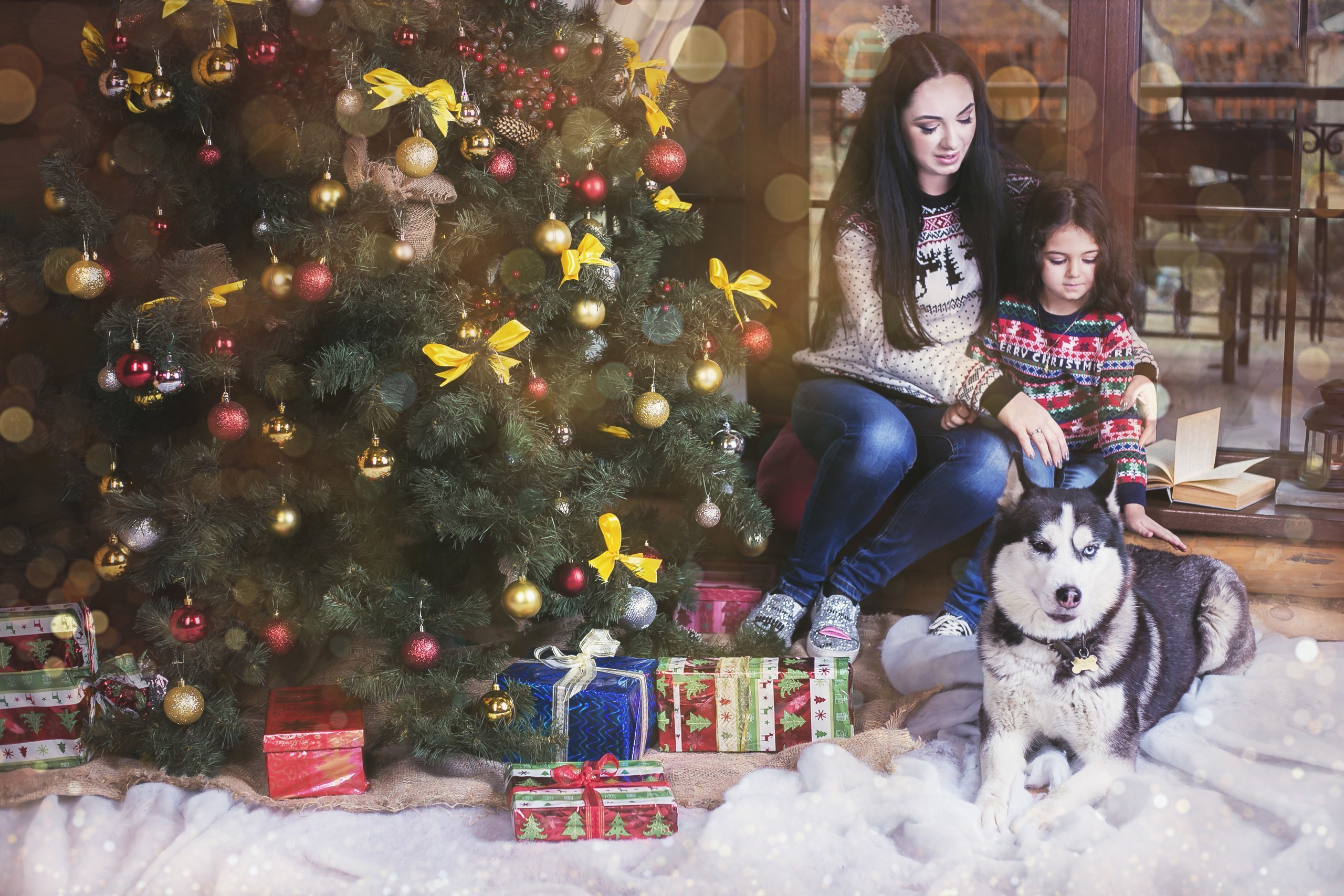 Новогодний фотопроект 2018,Новогодние фотосессии, Деревянная усадьба. Свадебный и семейный профессиональный фотограф в Ростове-на-Дону , Кри