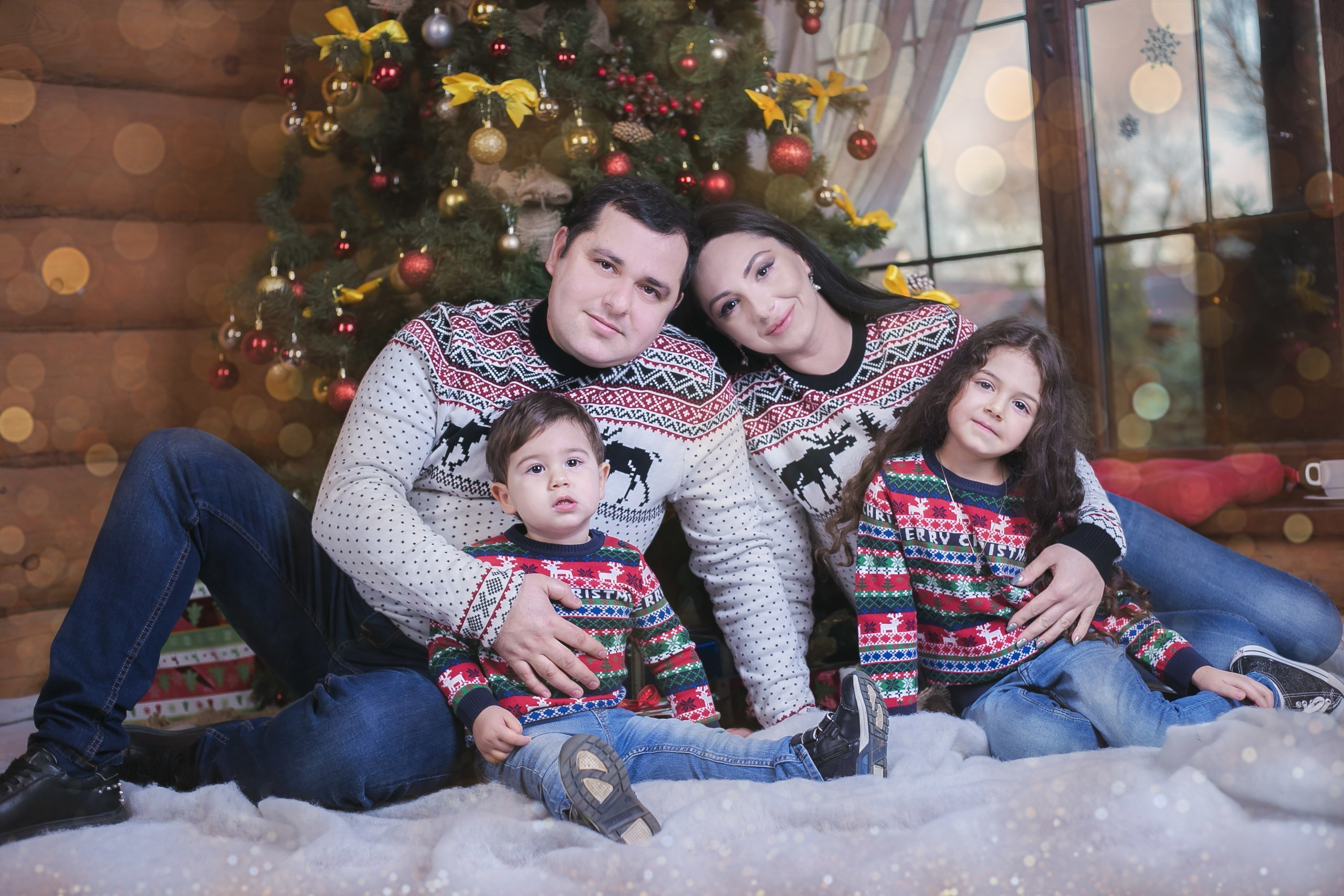 Новогодний фотопроект 2018,Новогодние фотосессии, Деревянная усадьба. Свадебный и семейный профессиональный фотограф в Ростове-на-Дону , Кри