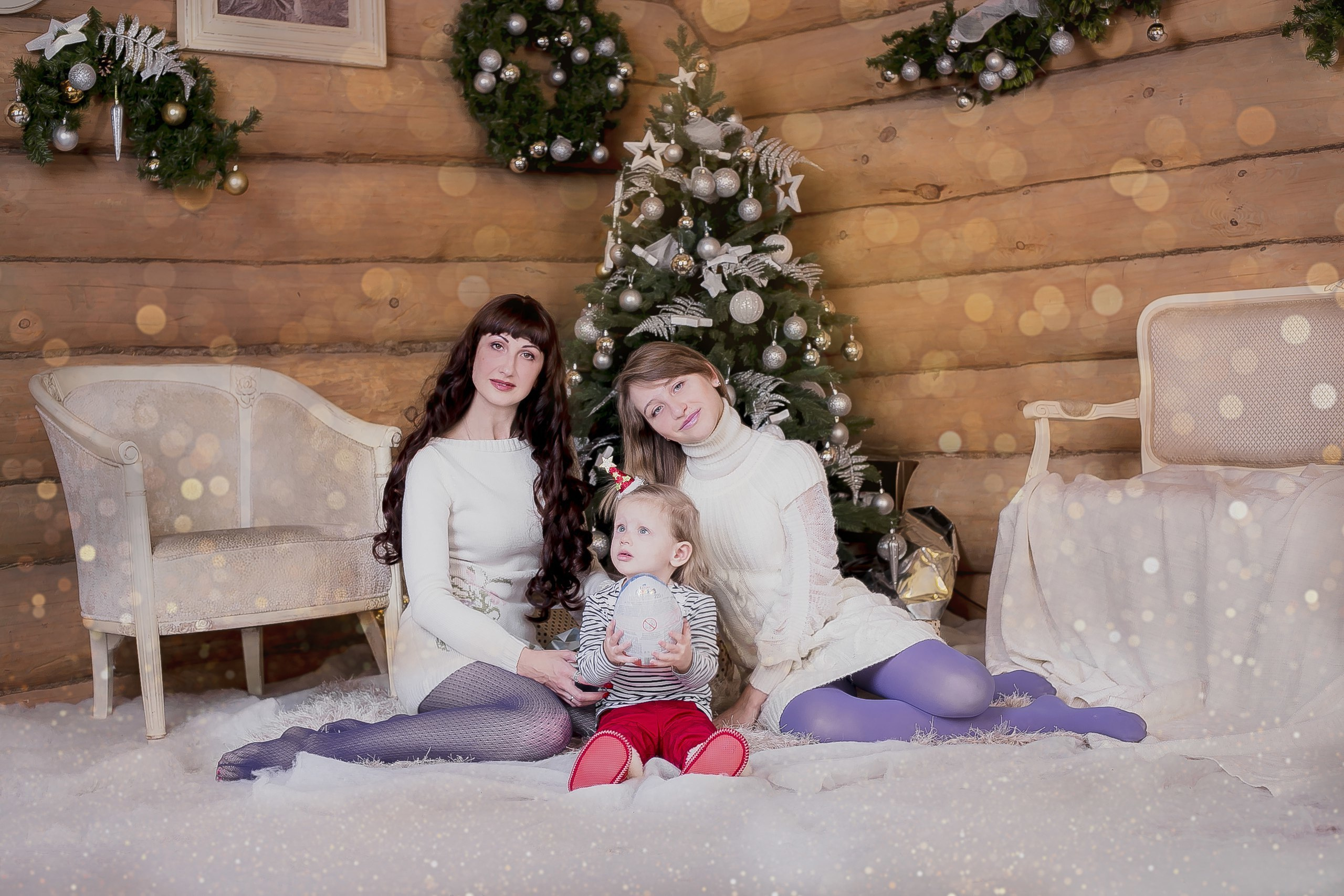 Новогодний фотопроект 2018,Новогодние фотосессии, Деревянная усадьба. Свадебный и семейный профессиональный фотограф в Ростове-на-Дону , Кри