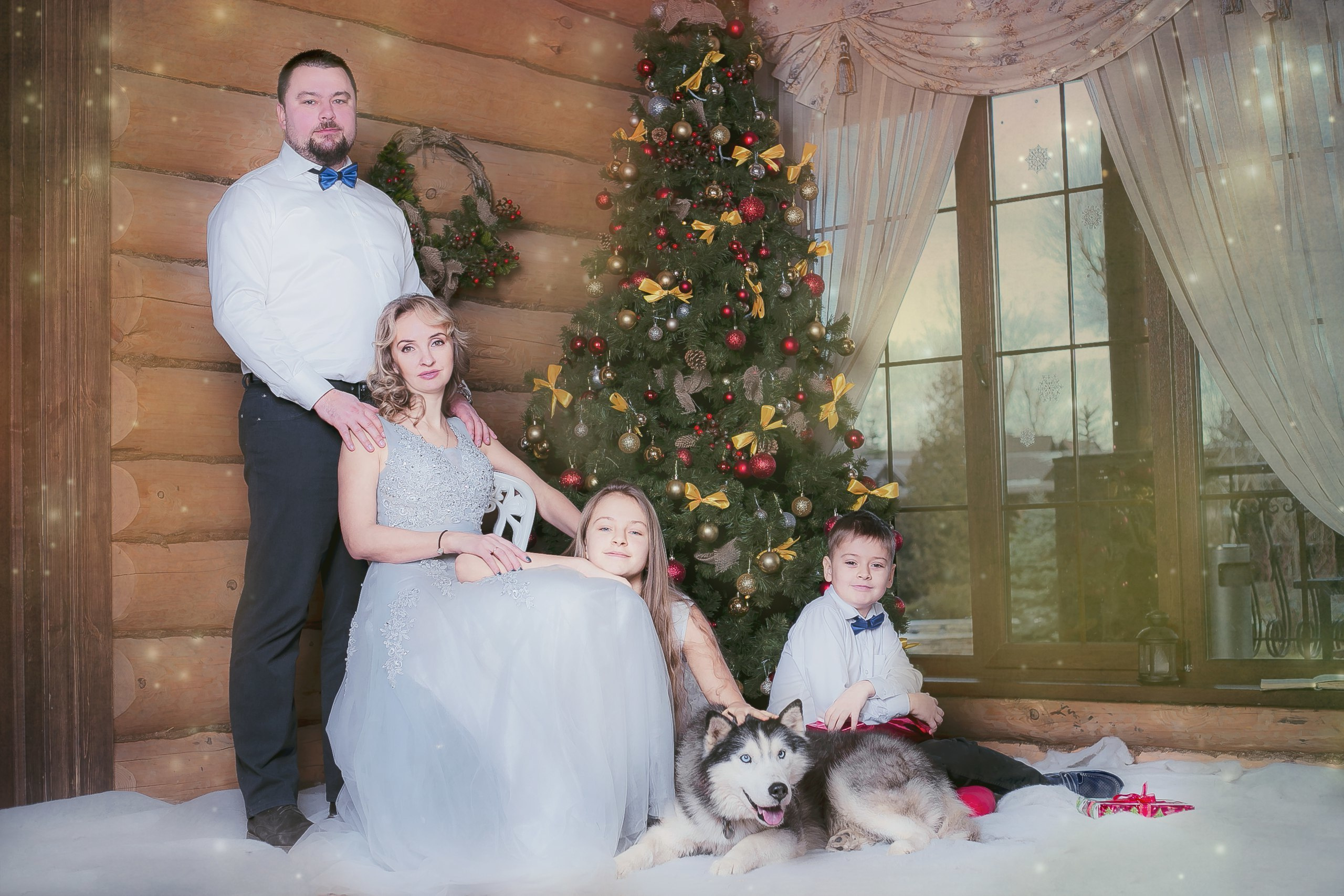 Новогодний фотопроект 2018,Новогодние фотосессии, Деревянная усадьба. Свадебный и семейный профессиональный фотограф в Ростове-на-Дону , Кри