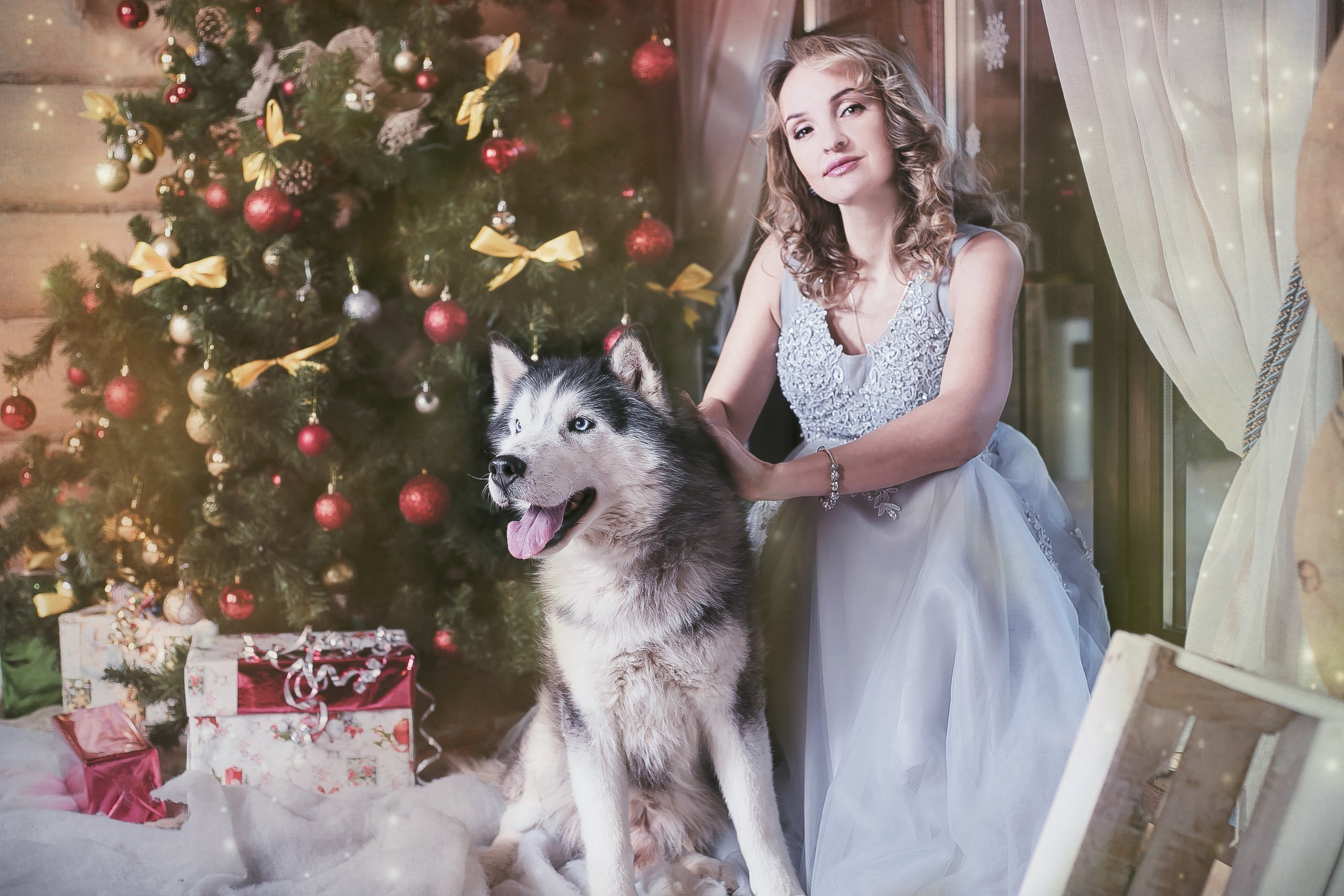 Новогодний фотопроект 2018,Новогодние фотосессии, Деревянная усадьба. Свадебный и семейный профессиональный фотограф в Ростове-на-Дону , Кри