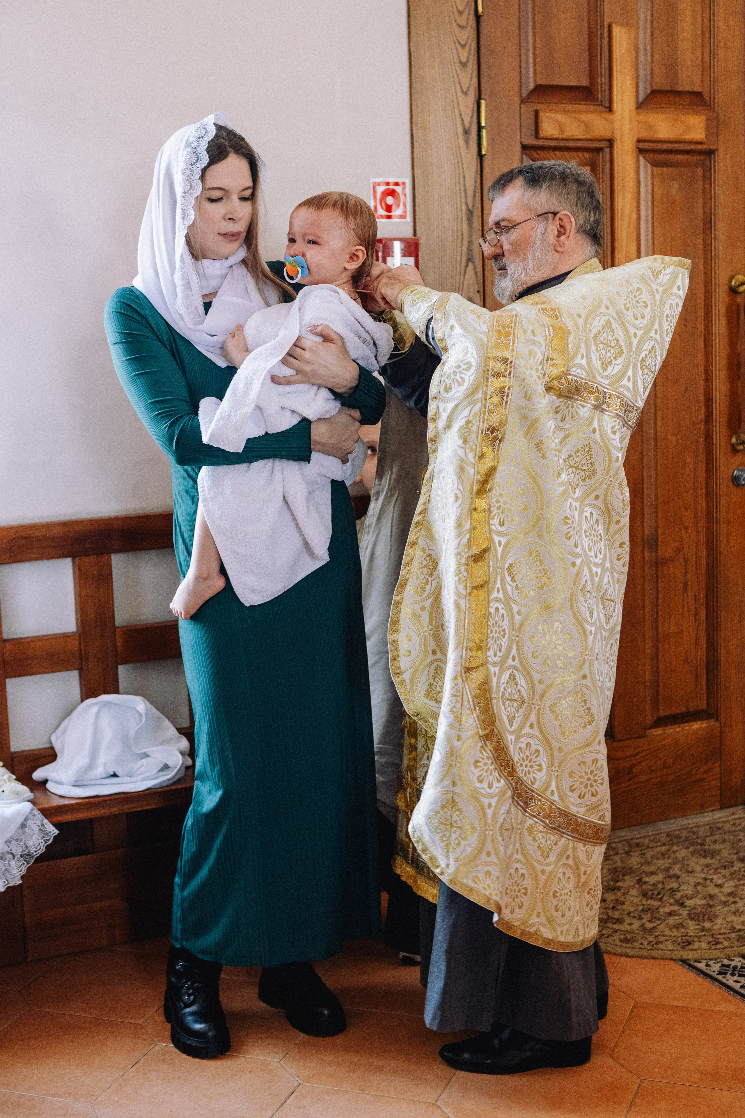 Крещение Артема и Полины. Фотограф в Курске Смирнов Евгений