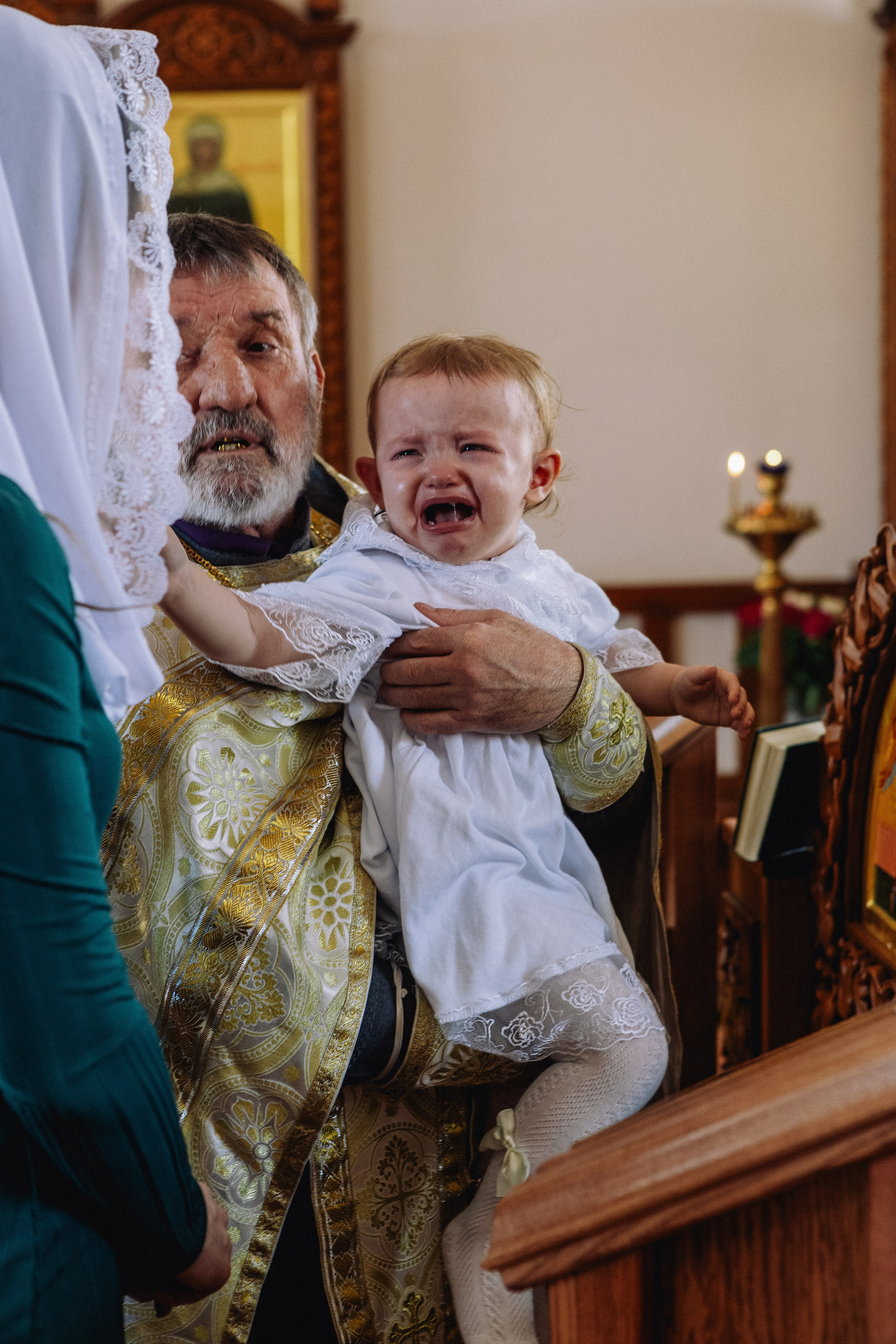 Крещение Артема и Полины. Фотограф в Курске Смирнов Евгений