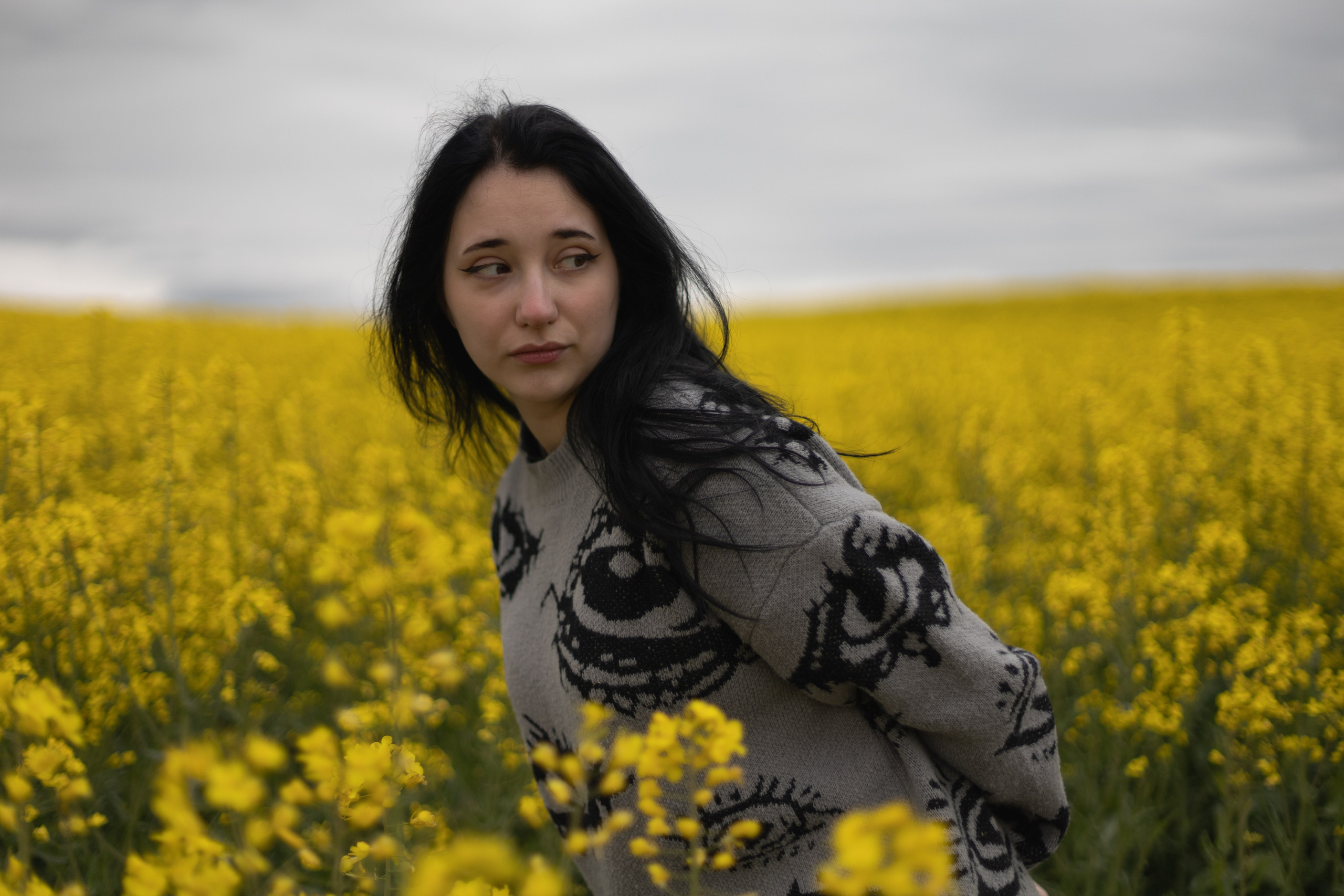 Полина Л — (Рапсовое поле). — Digital Noise —