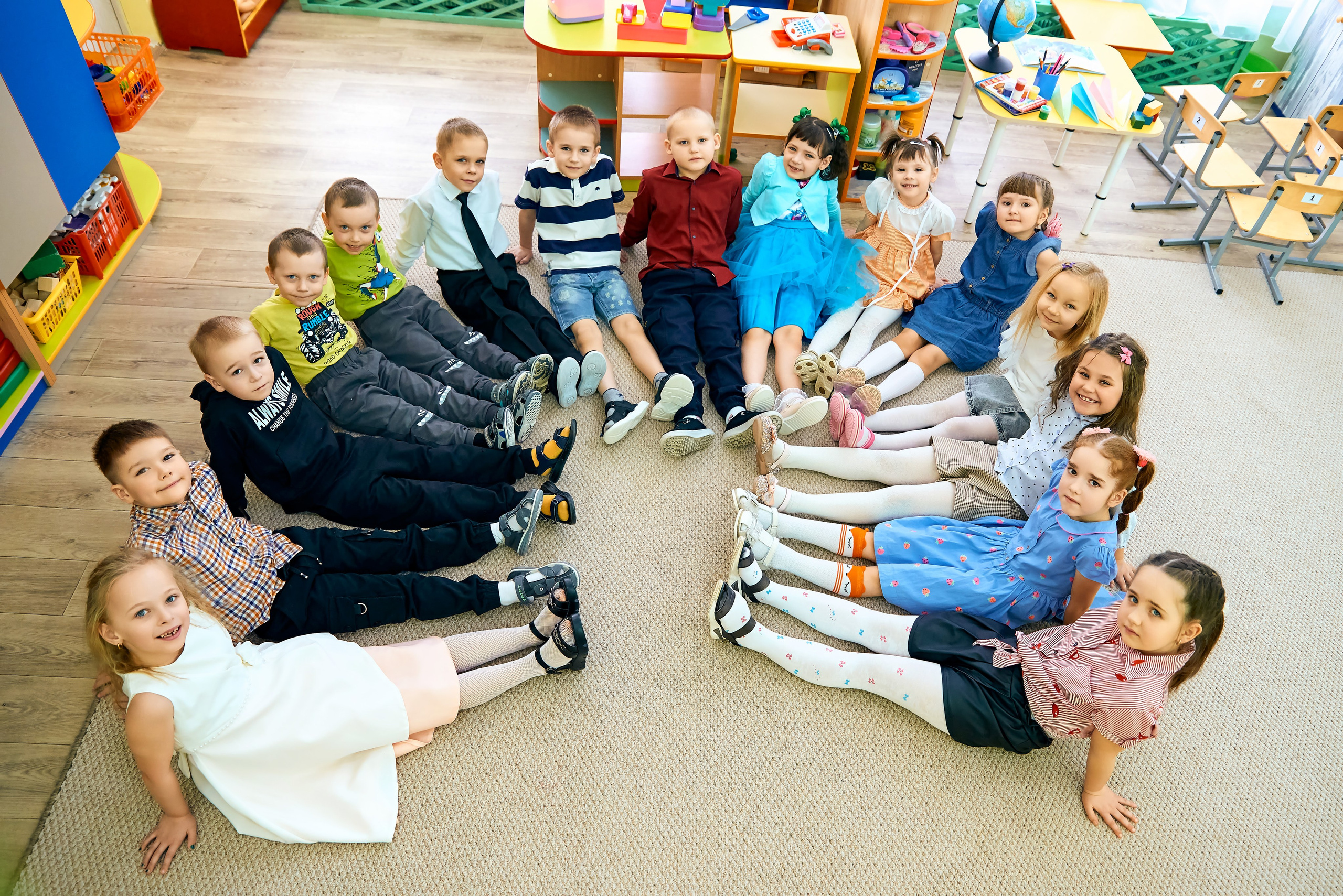 Группа Буратино Детский сад Глазуновка выпуск 2024. Фотограф в Орле Павел Черкасов