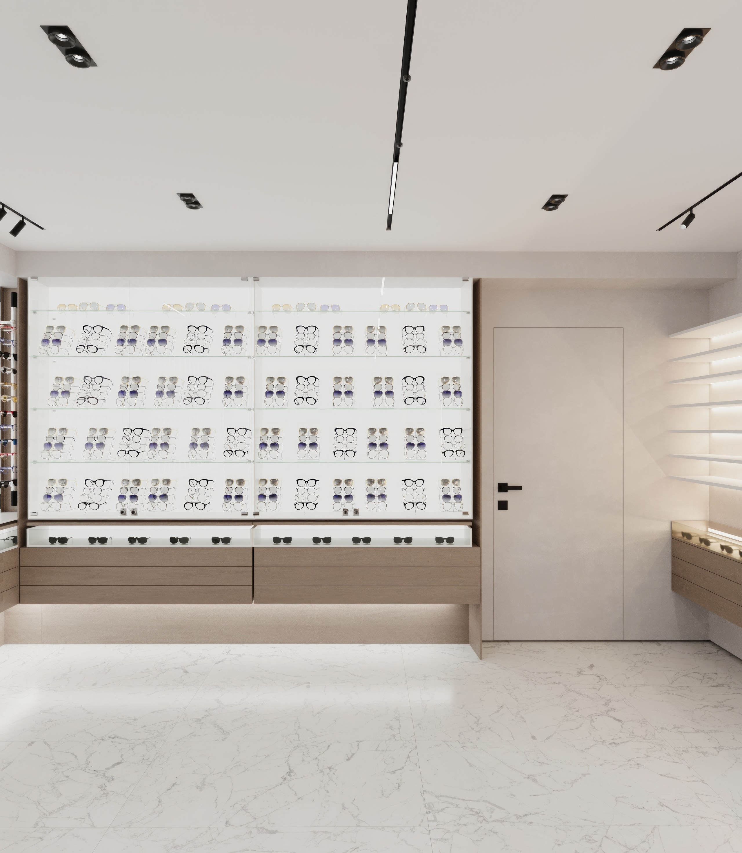 Магазин оптики «Орион». Мансур Гусейнов дизайнер интерьеров г. Махачкала